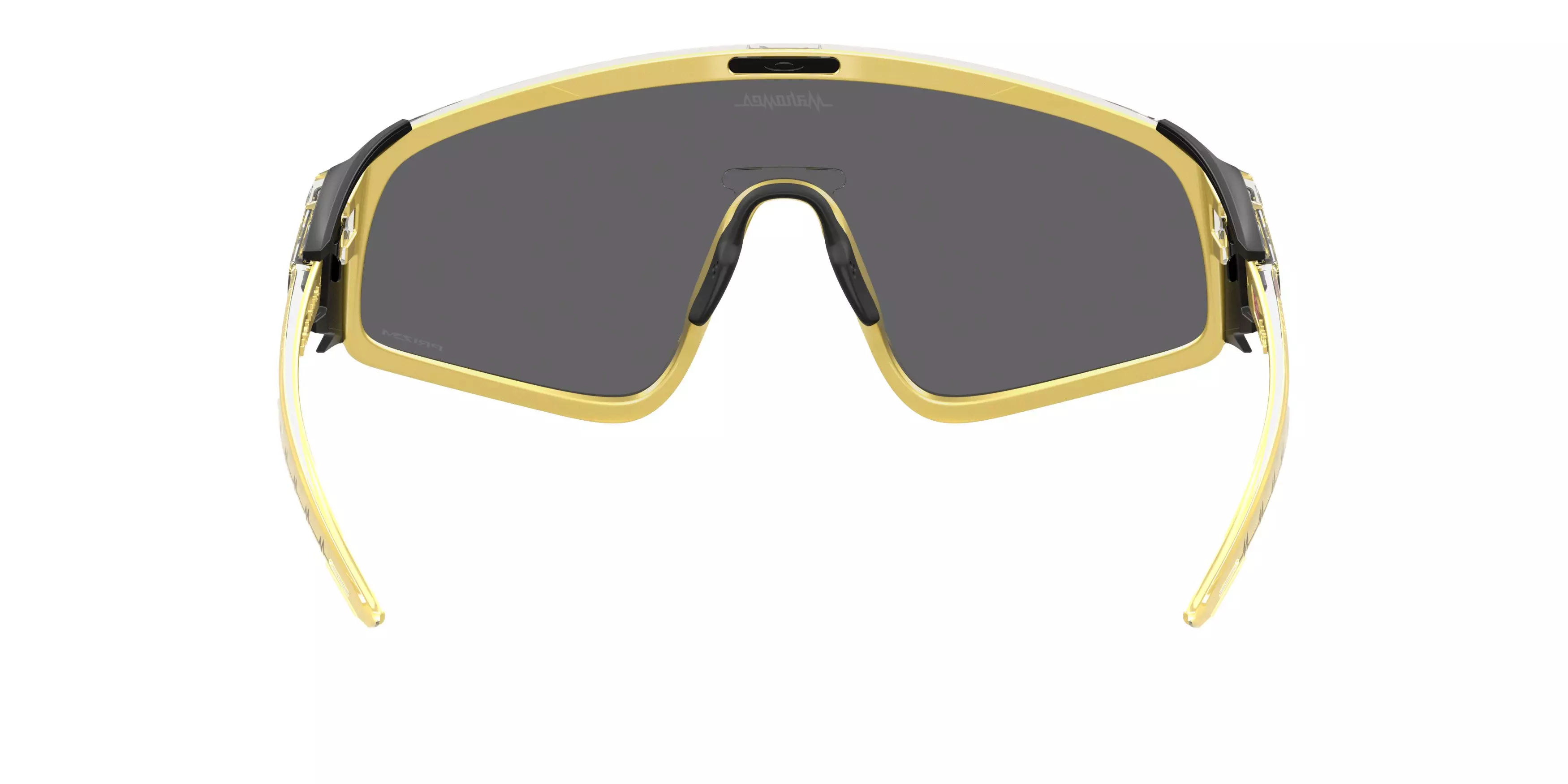 Oakley Latch Panel x Patrick Mahomes II Sunglasses - Prizm Black Lenses & Gold Glass Frame - GOLD/GREY