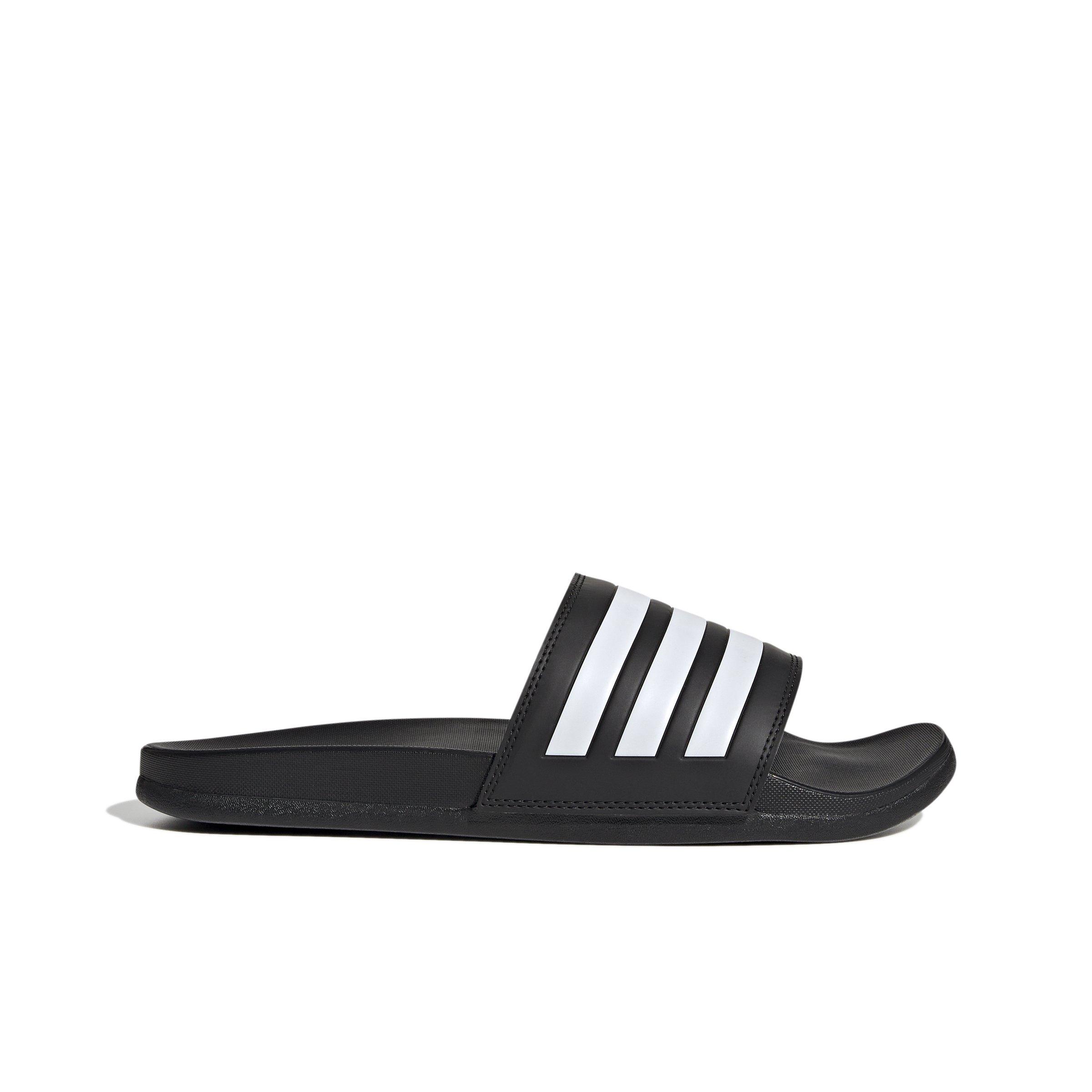 adidas Adilette Comfort "Core Black/Ftwr White/Core Black" Unisex Slide - BLACK Thumbnail View 1