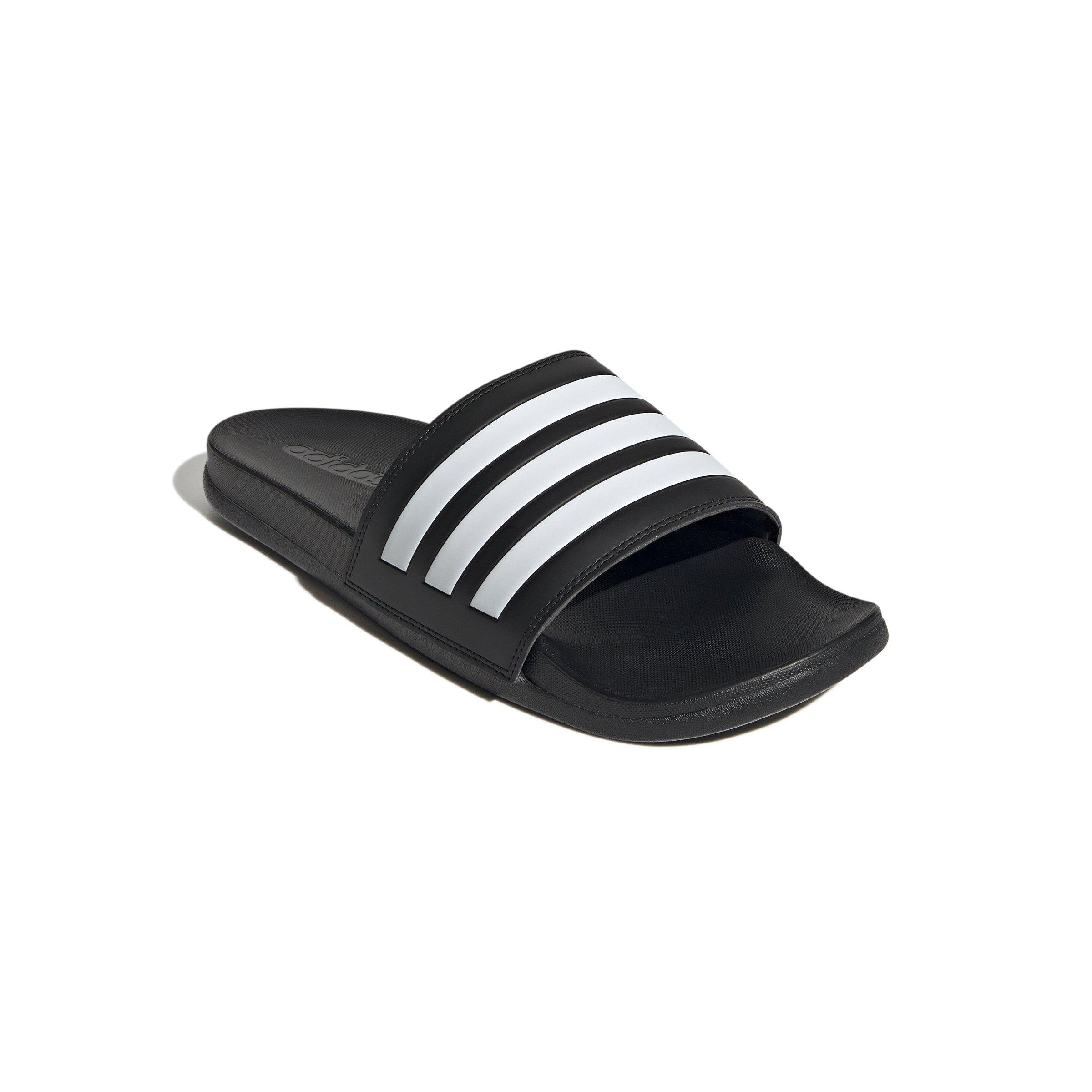 adidas Adilette Comfort "Core Black/Ftwr White/Core Black" Unisex Slide - BLACK Thumbnail View 3