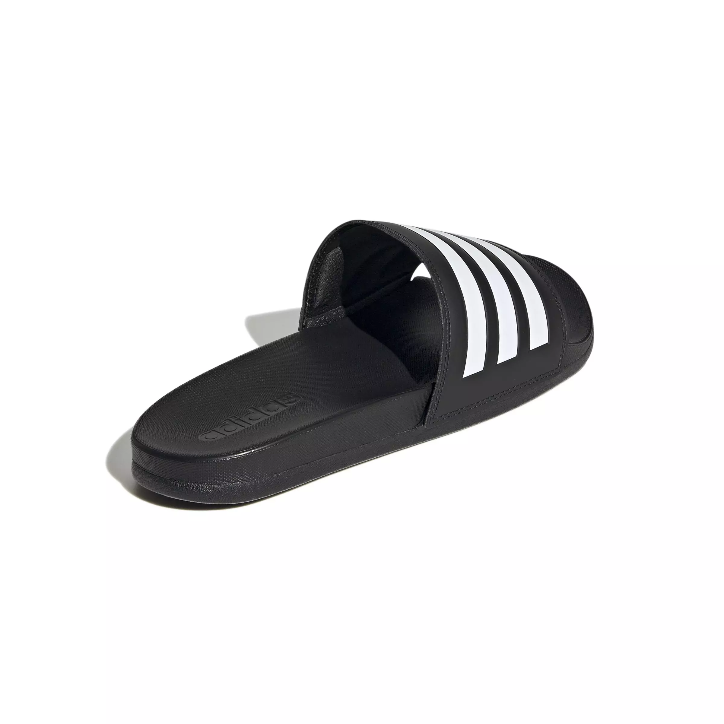 adidas Adilette Comfort "Core Black/Ftwr White/Core Black" Unisex Slide - BLACK