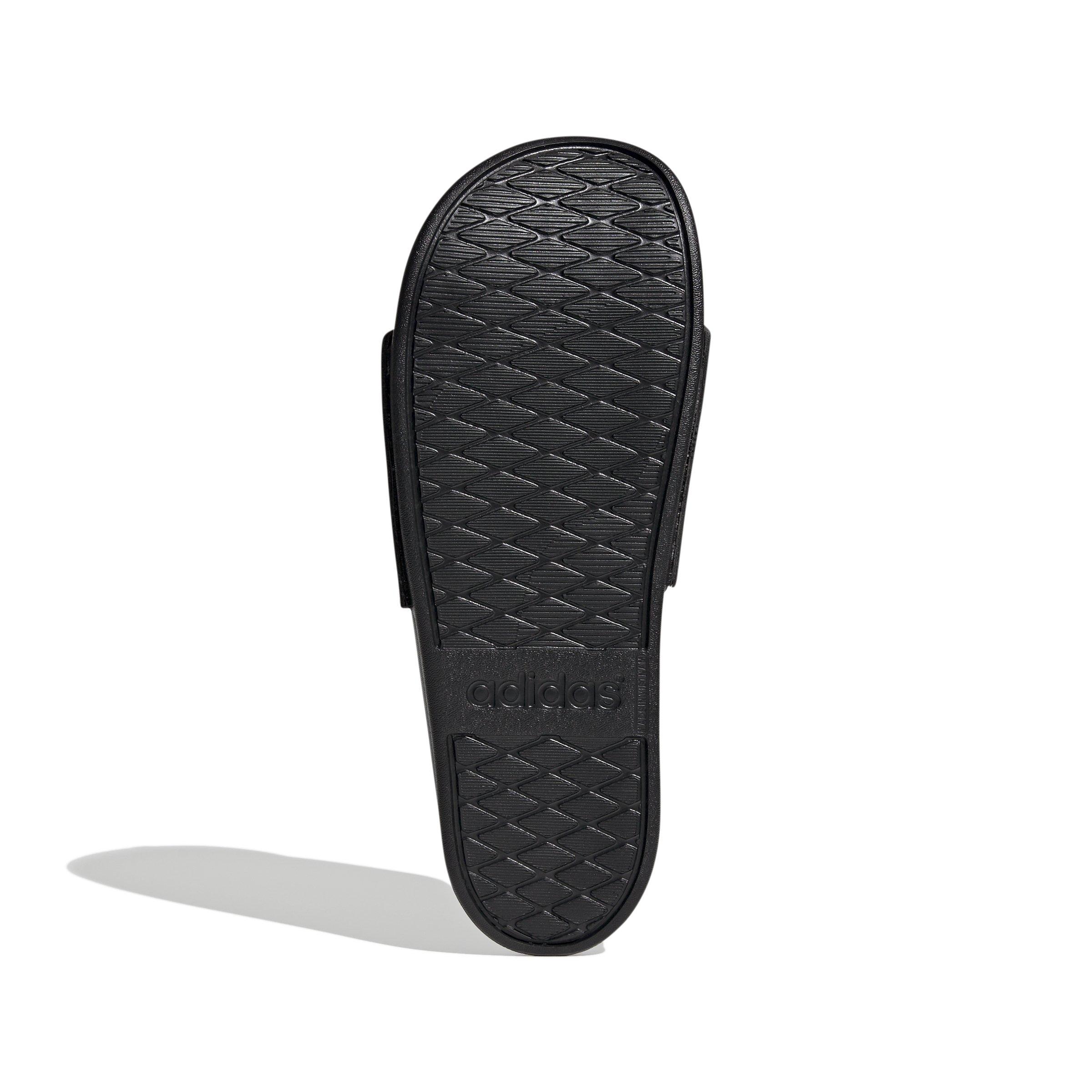 adidas Adilette Comfort "Core Black/Ftwr White/Core Black" Unisex Slide - BLACK Thumbnail View 6