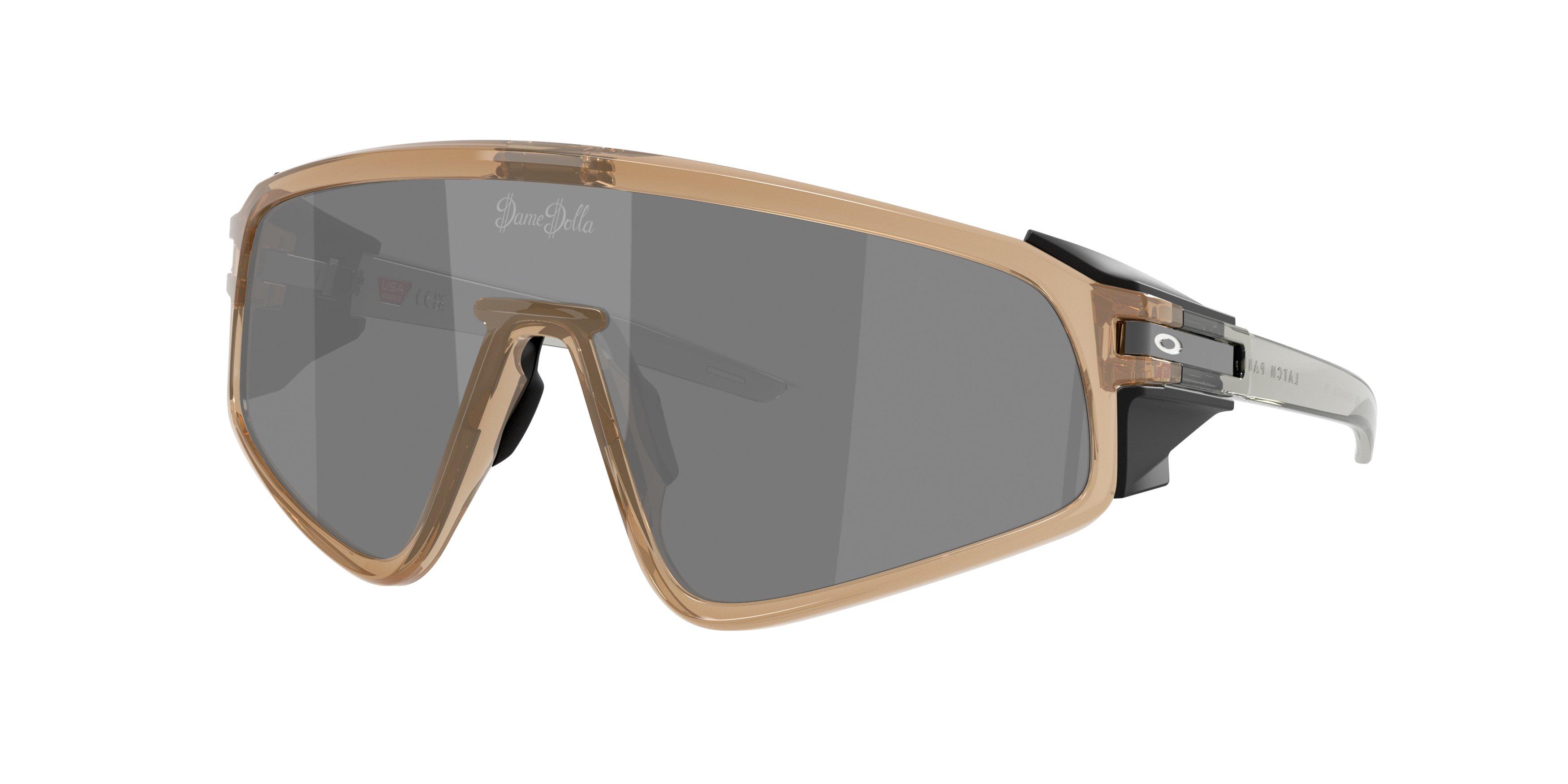 Oakley Latch Panel Prizm Black Sunglasses - Damien Lillard Sepia - BROWN/GREY Thumbnail View 1