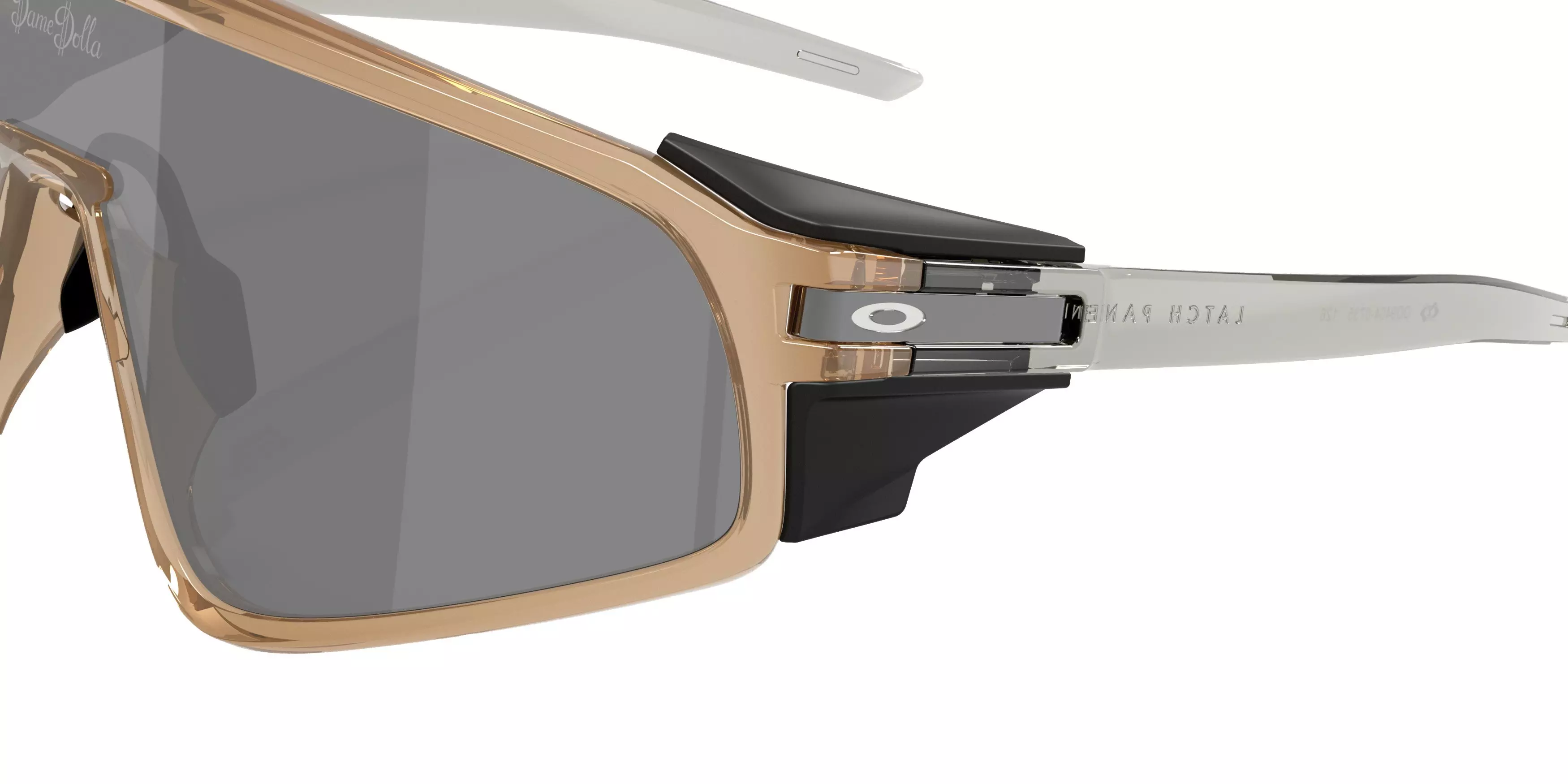 Oakley Latch Panel Prizm Black Sunglasses - Damien Lillard Sepia - BROWN/GREY