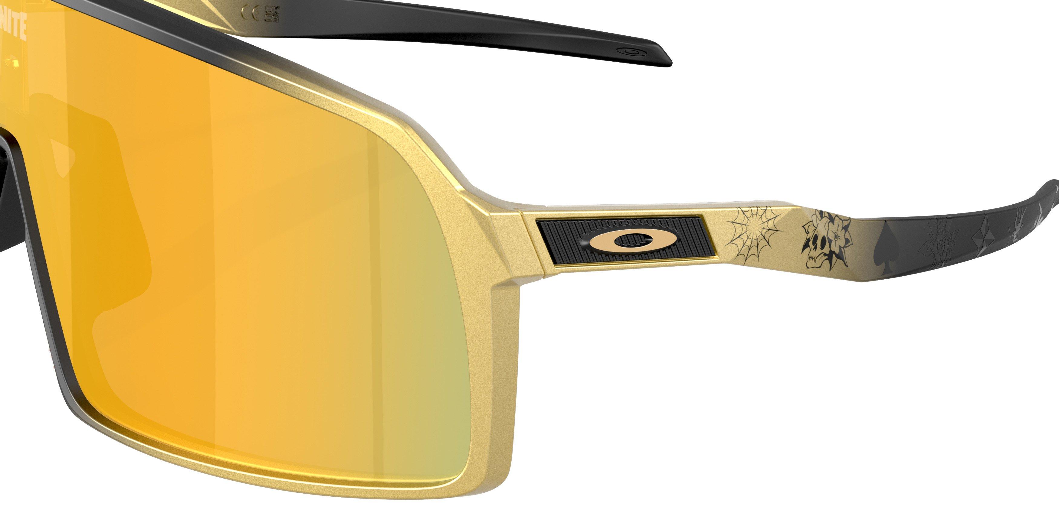 Oakley Sutro Prizm 24K Sunglasses - Fortnite Midas - GOLD Thumbnail View 5