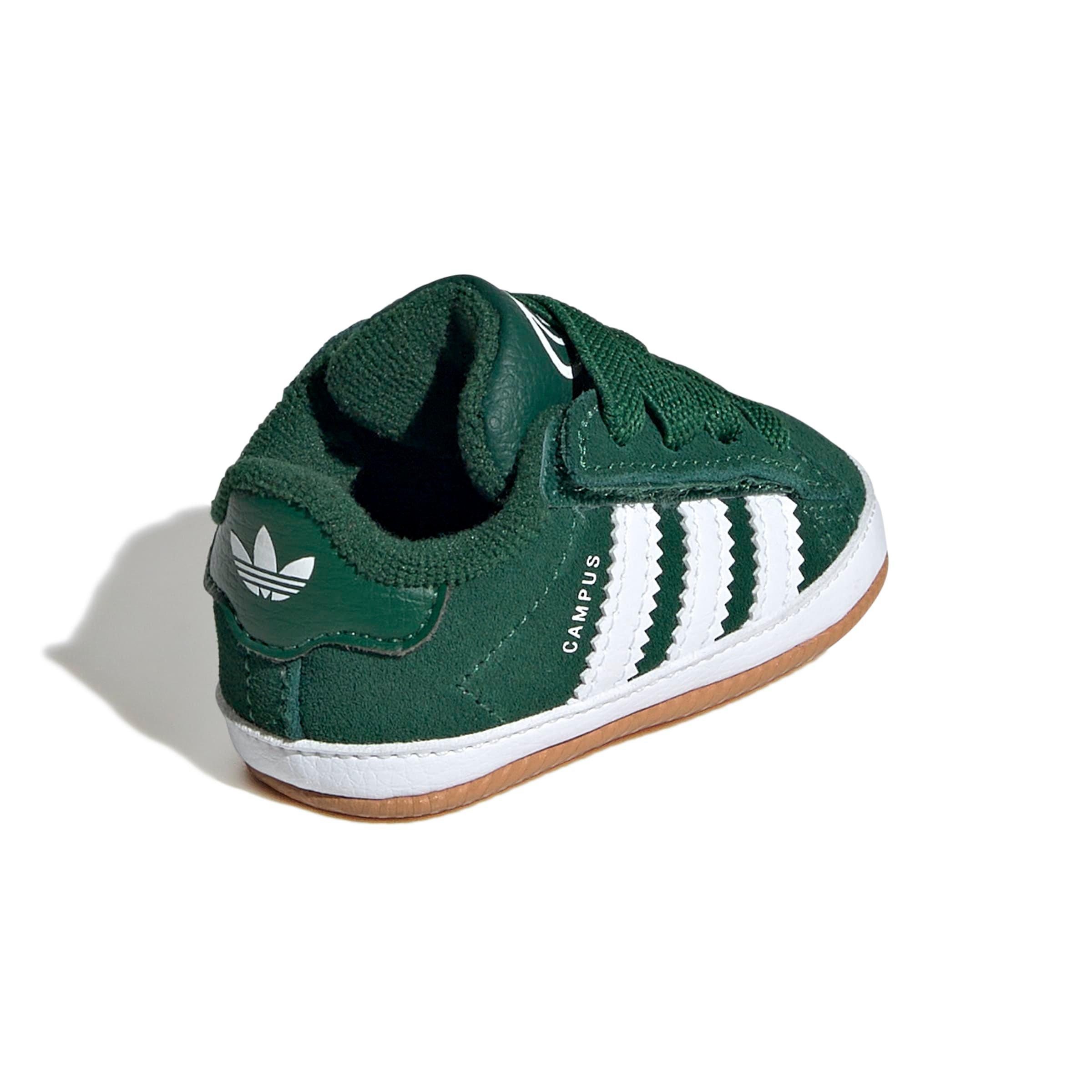 adidas Originals Campus Crib Infant Boys' "Dark Green/Ftwr White/Gum 2" Shoe
