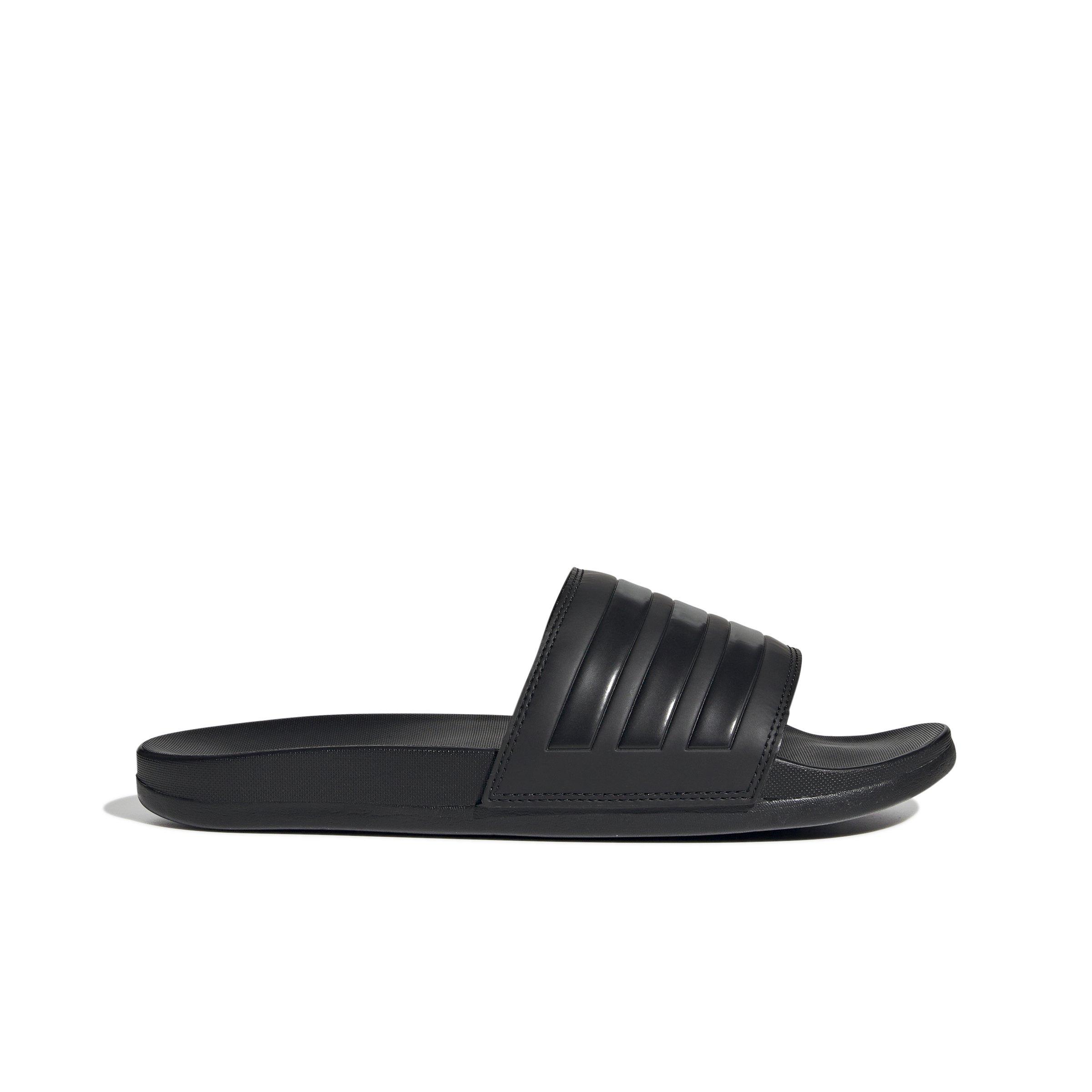 adidas Adilette Comfort "Core Black/Core Black" Unisex Slide - BLACK Thumbnail View 1