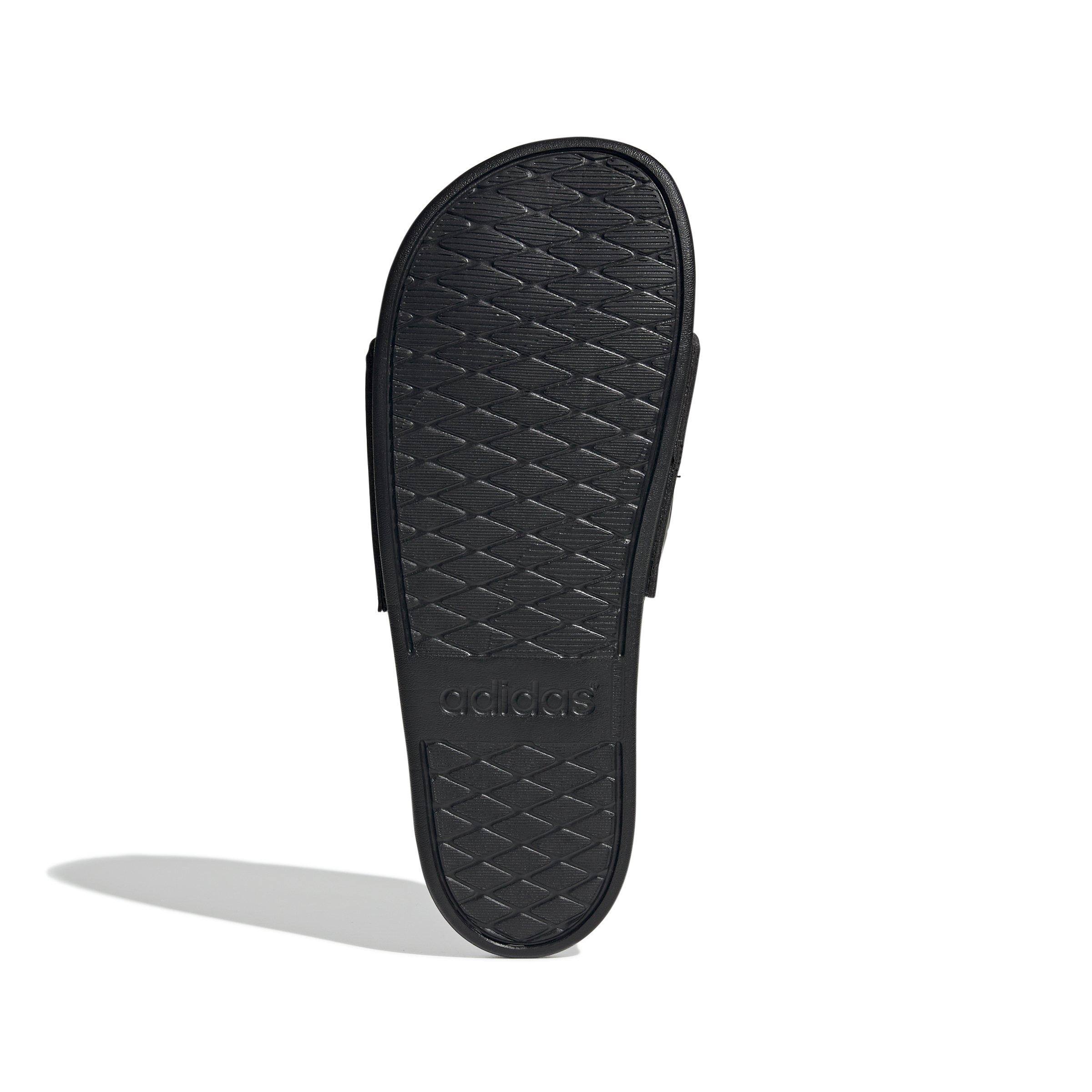 adidas Adilette Comfort "Core Black/Core Black" Unisex Slide - BLACK Thumbnail View 6