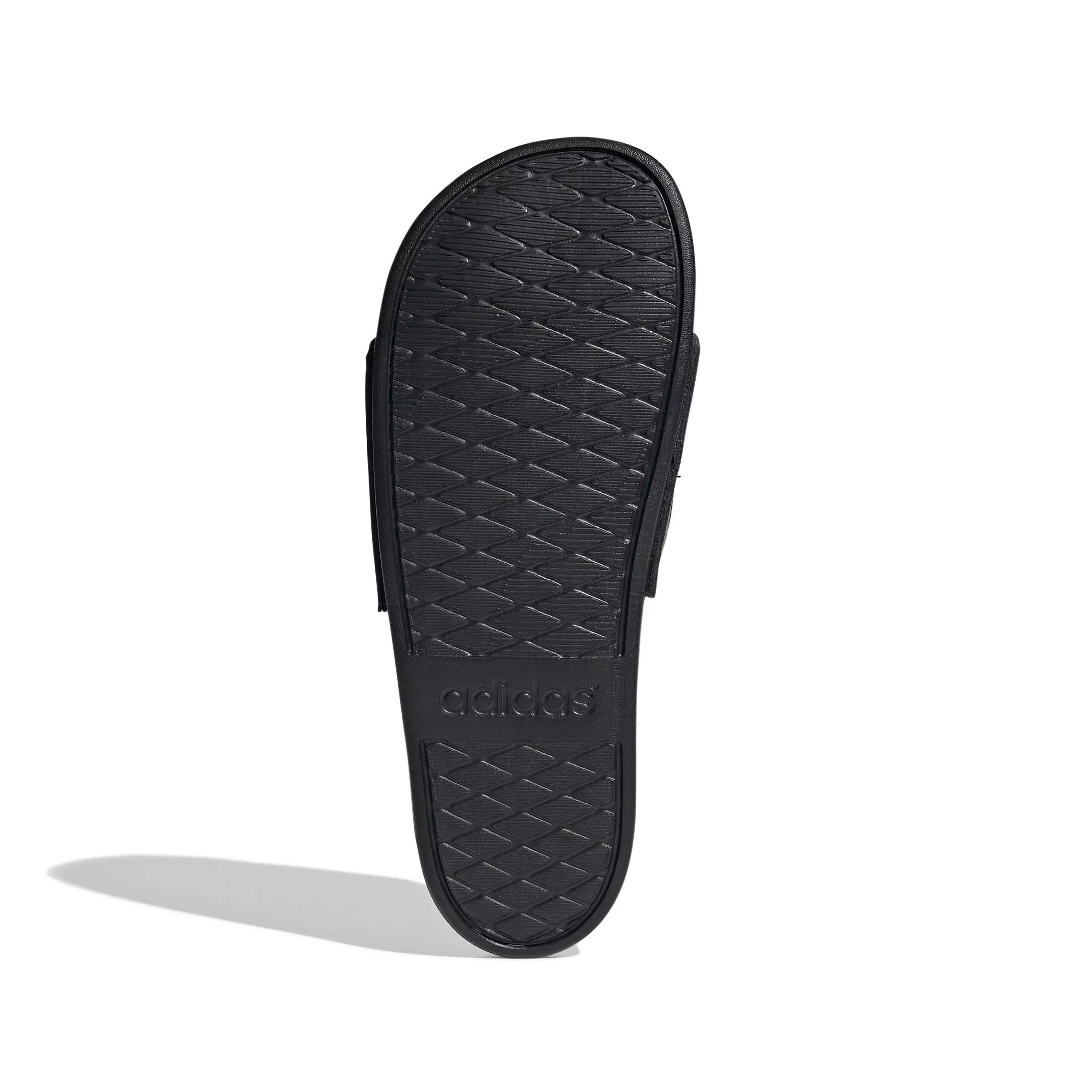 adidas Adilette Comfort "Core Black/Core Black" Unisex Slide - BLACK
