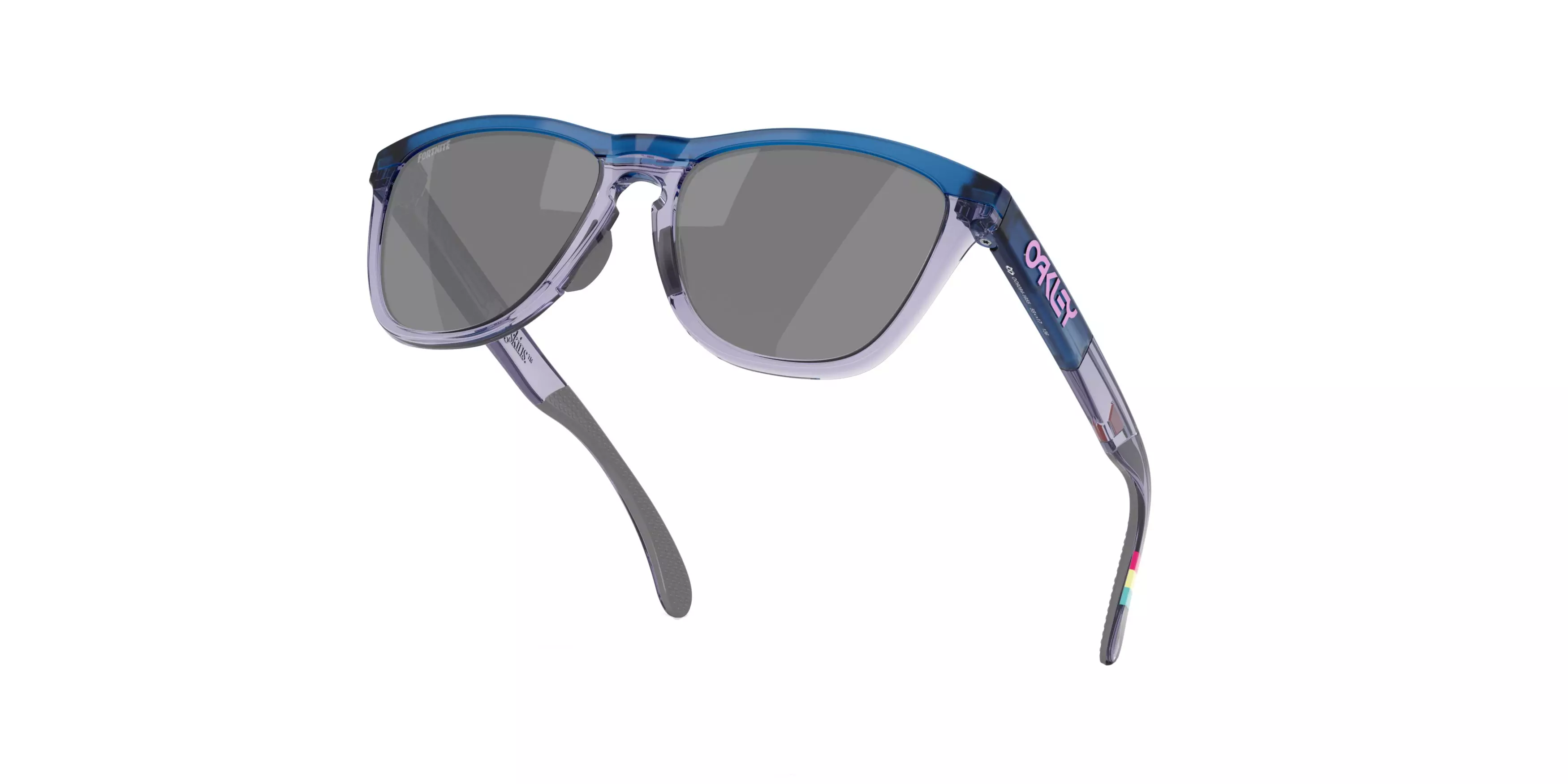Oakley Frogskins Range Prizm Black Sunglasses - Matte Trans Blue - BLUE/GREY