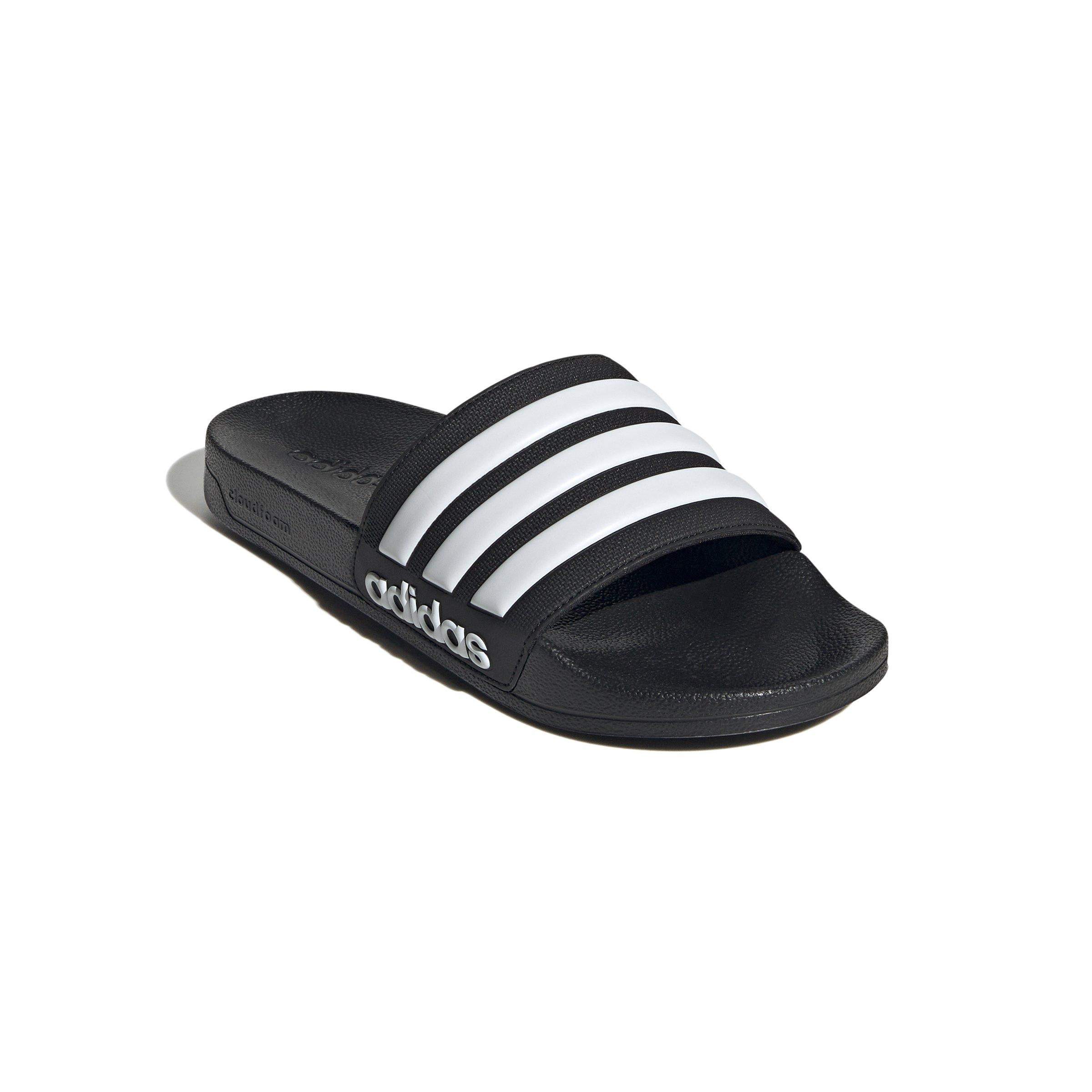 adidas Adilette Shower "Core Black/Ftwr White" Unisex Slide - BLACK Thumbnail View 3