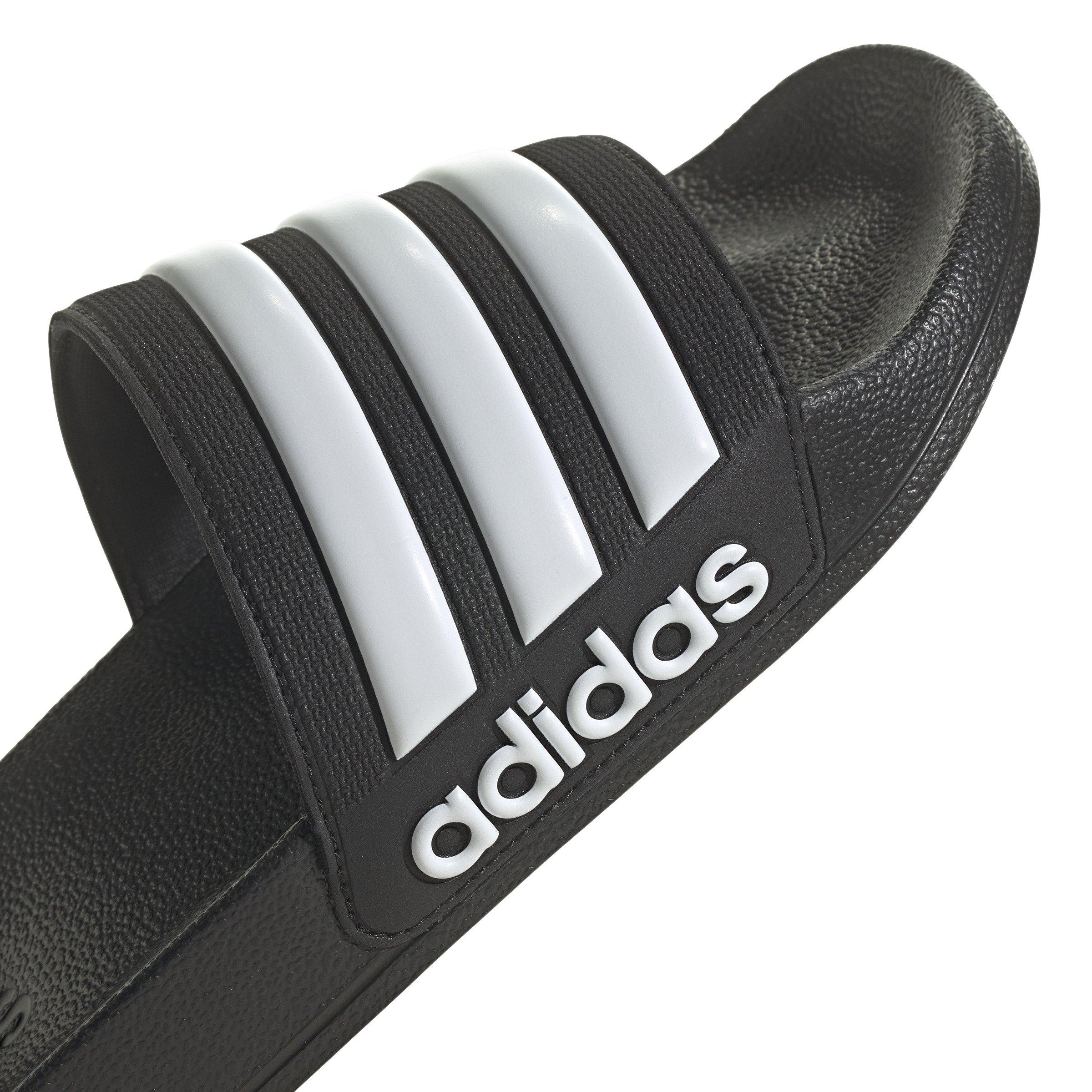 adidas Adilette Shower "Core Black/Ftwr White" Unisex Slide - BLACK Thumbnail View 7