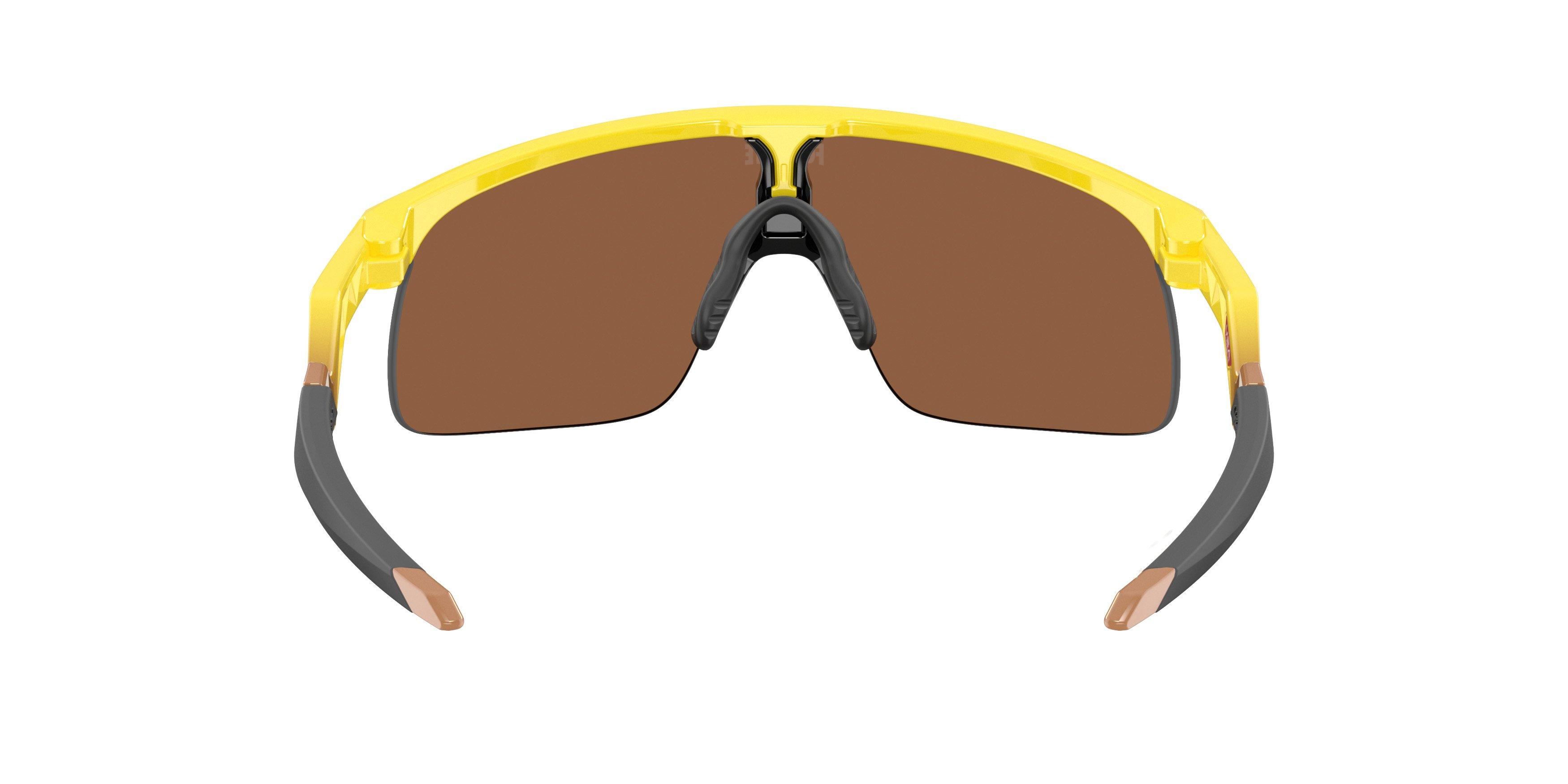 Oakley Resistor Sunglasses (Youth Fit) - Prizm Tungsten Lenses and Yellow Frame