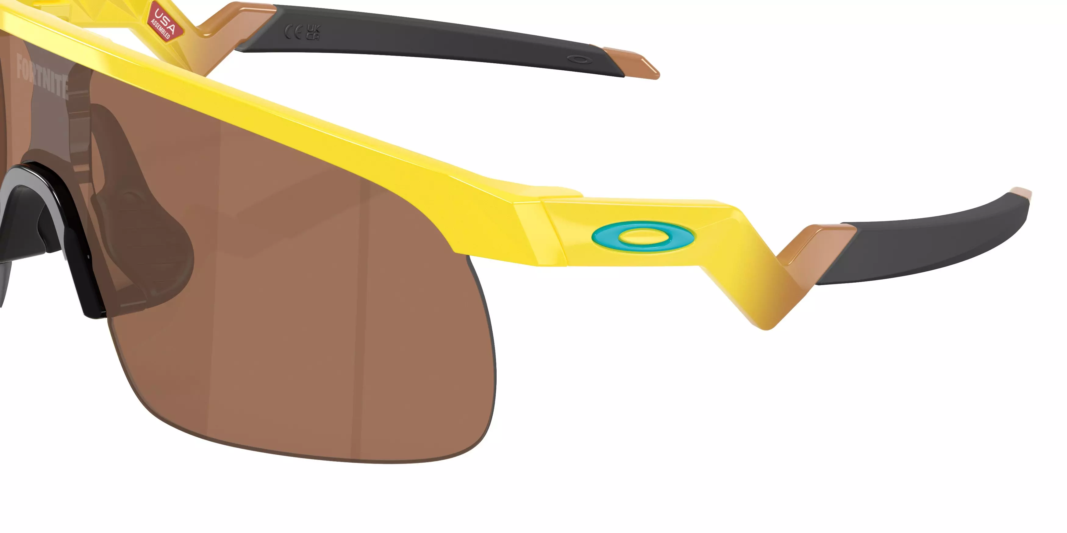 Oakley Youth Resistor Prizm Tungsten Sunglasses - Yellow - YELLOW/BROWN