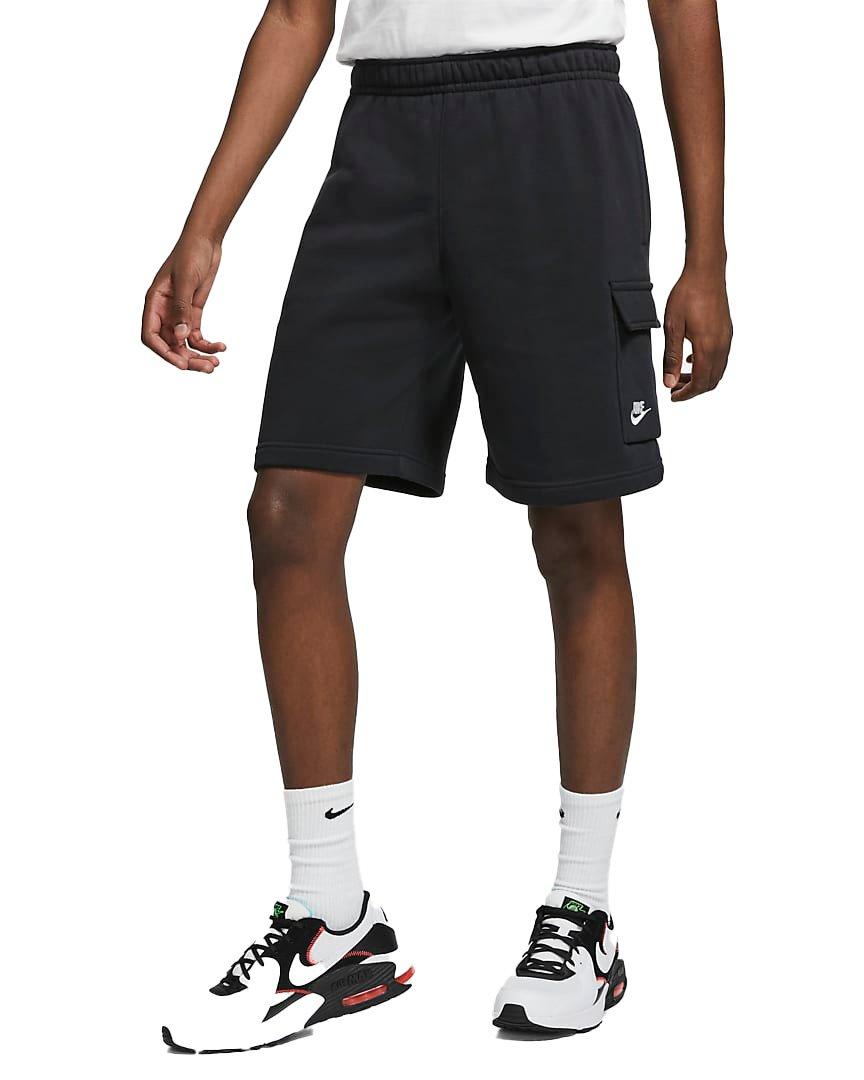 Nike Men's Sportswear Club Cargo Shorts - Black - BLACK Thumbnail View 1