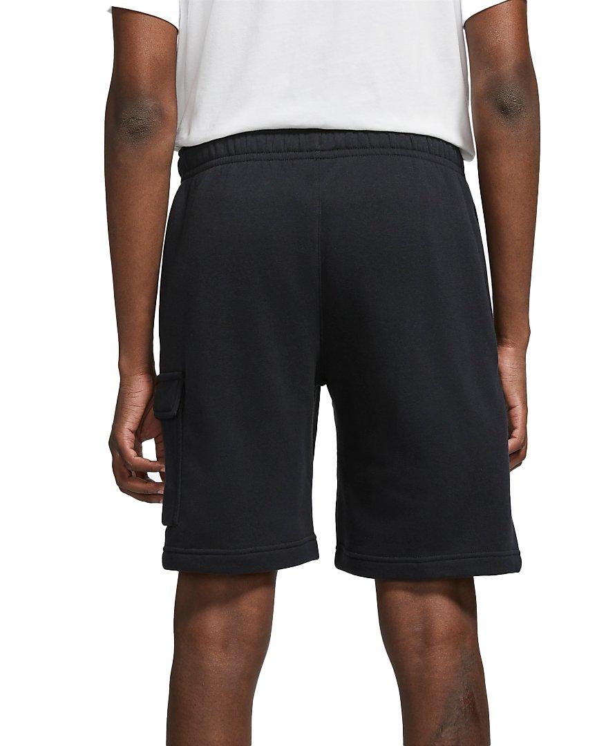 Nike Men's Sportswear Club Cargo Shorts - Black - BLACK Thumbnail View 2