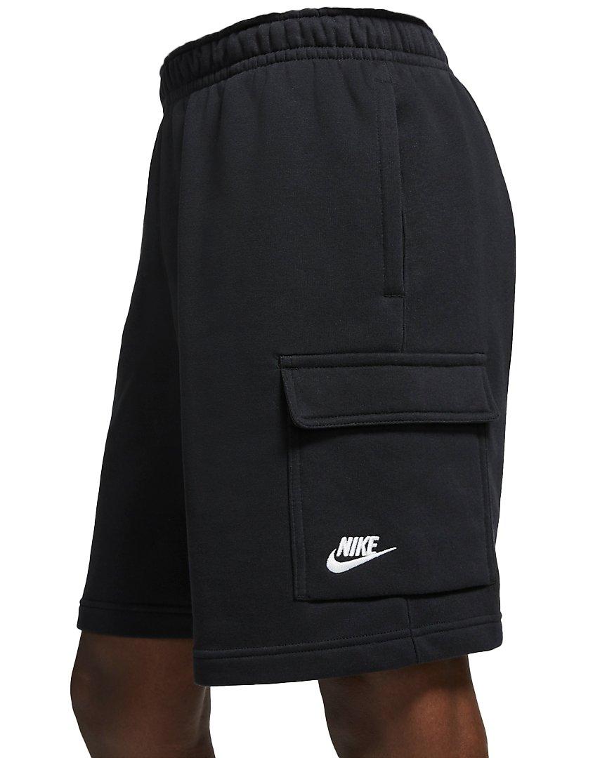 Nike Men's Sportswear Club Cargo Shorts - Black - BLACK Thumbnail View 5
