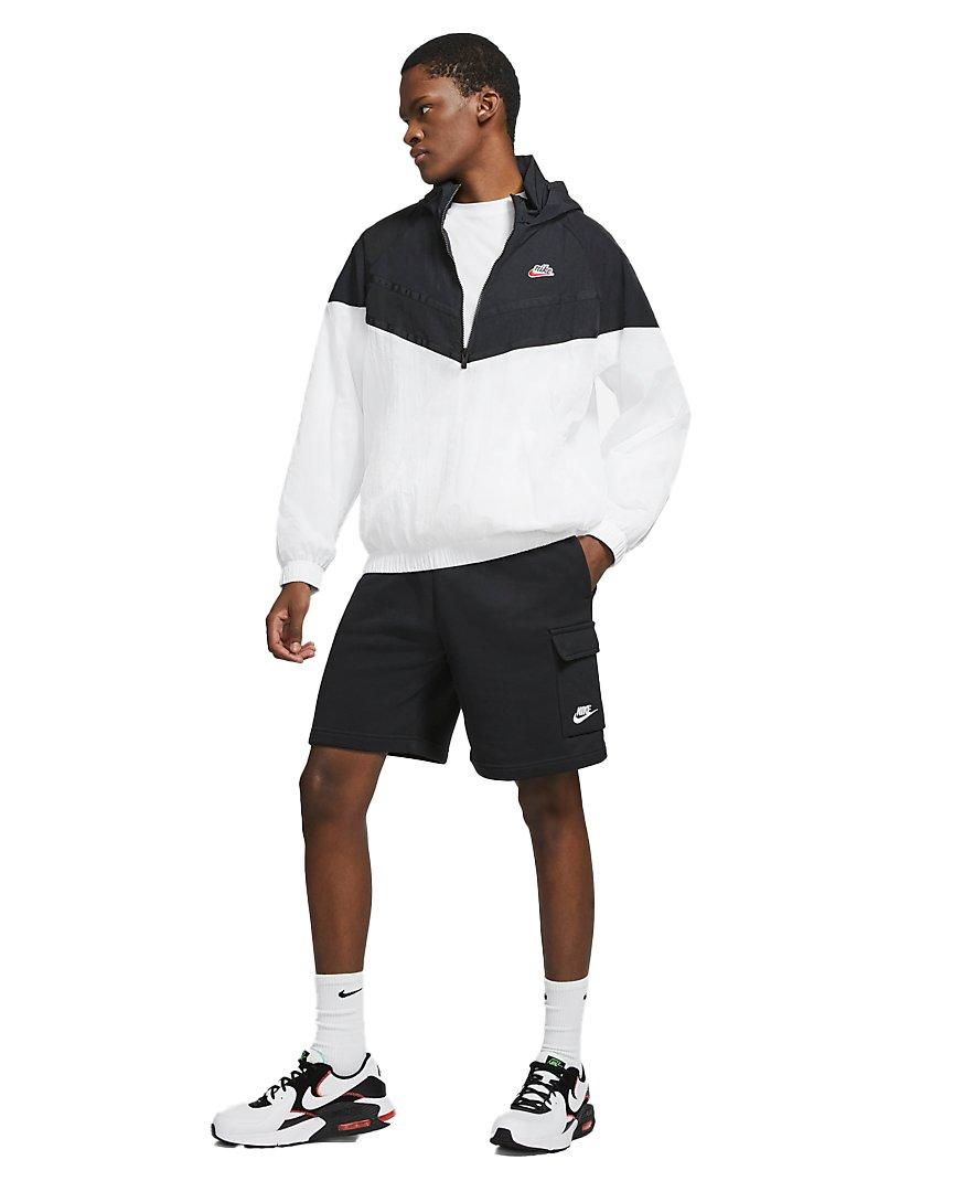 Nike Men's Sportswear Club Cargo Shorts - Black - BLACK Thumbnail View 6