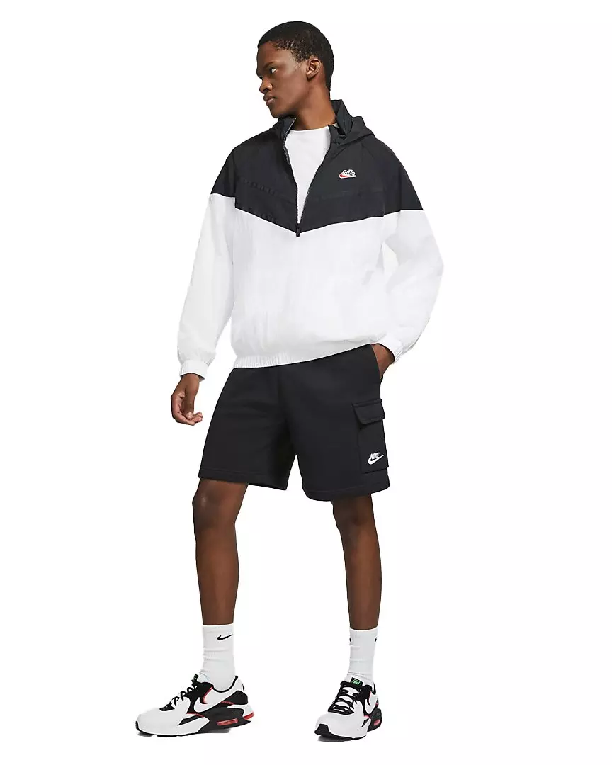 Nike Men's Sportswear Club Cargo Shorts - Black - BLACK