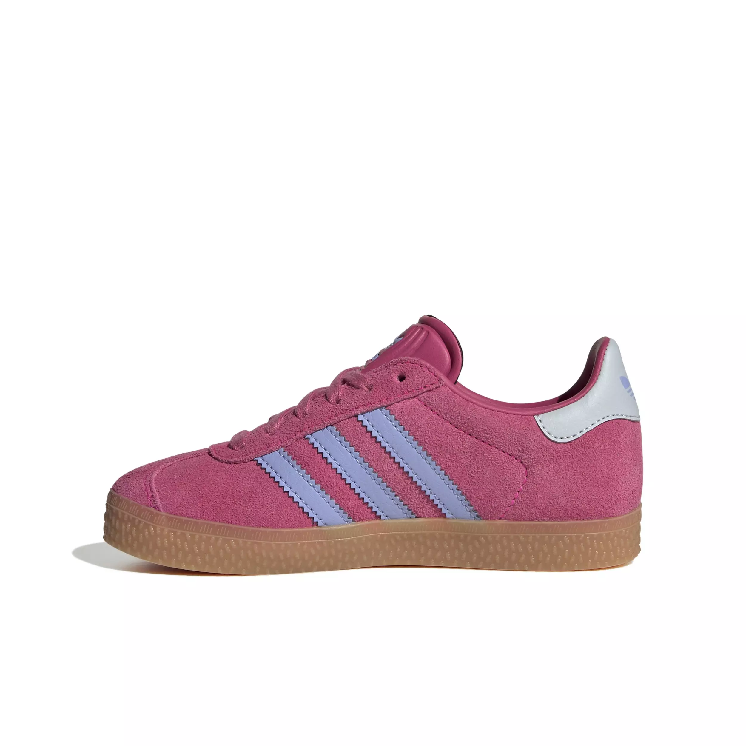 adidas Originals Gazelle "Shock Pink/Blue Spark/Halo Blue" Preschool Girls' Shoe - PINK/BLUE/BLUE