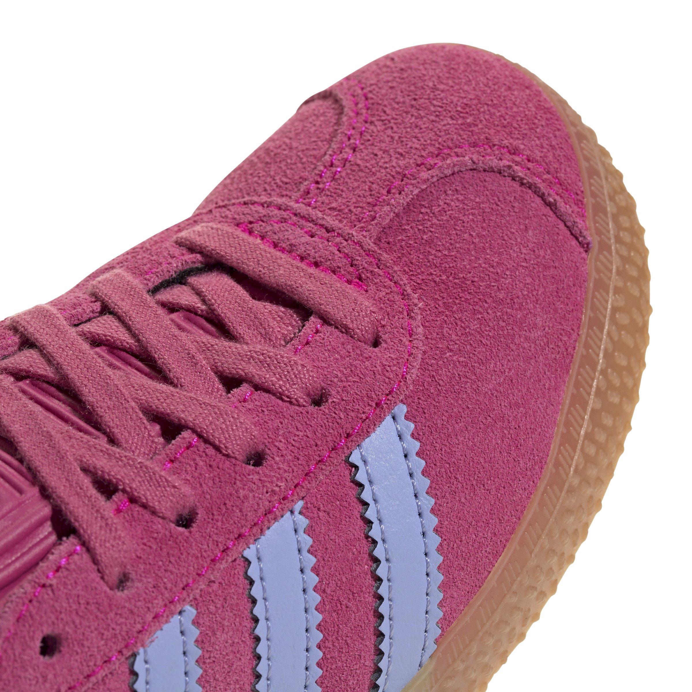 adidas Originals Gazelle Preschool Girls' "Shock Pink/Blue Spark/Halo Blue" Shoe