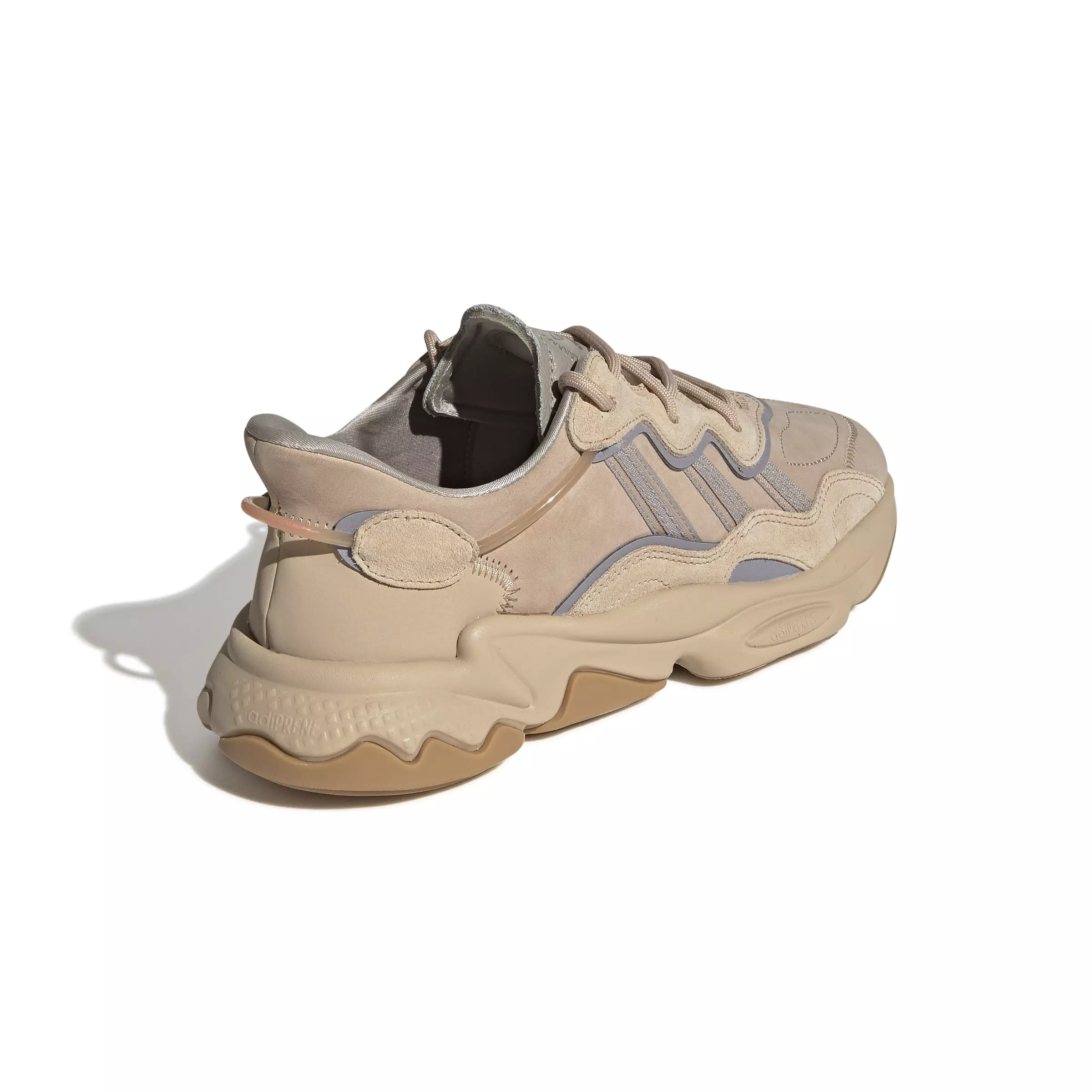adidas Originals OZWEEGO "St Pale Nude/Light Brown/Solar Red" Men's Shoe - BEIGE