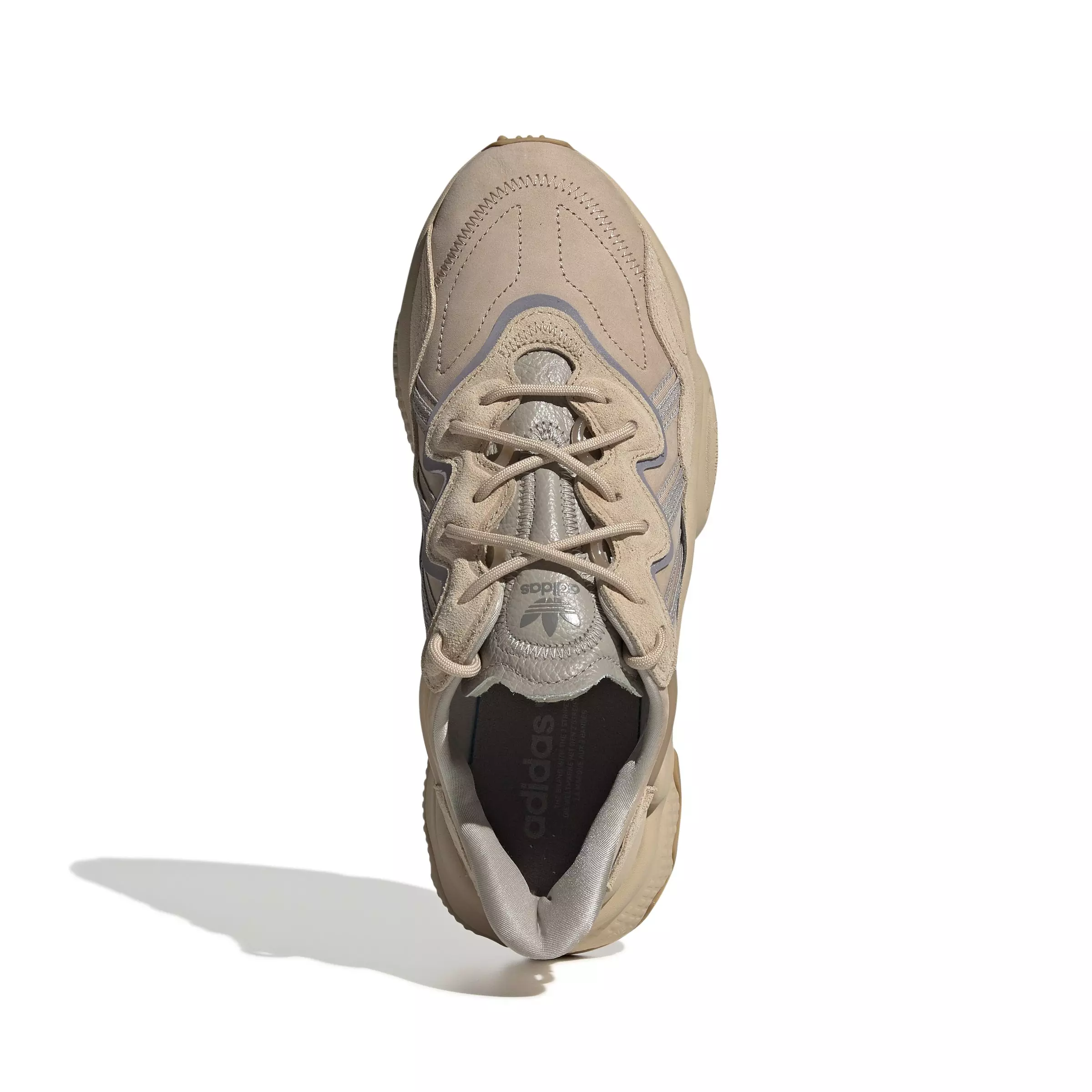 adidas Originals OZWEEGO "St Pale Nude/Light Brown/Solar Red" Men's Shoe - BEIGE