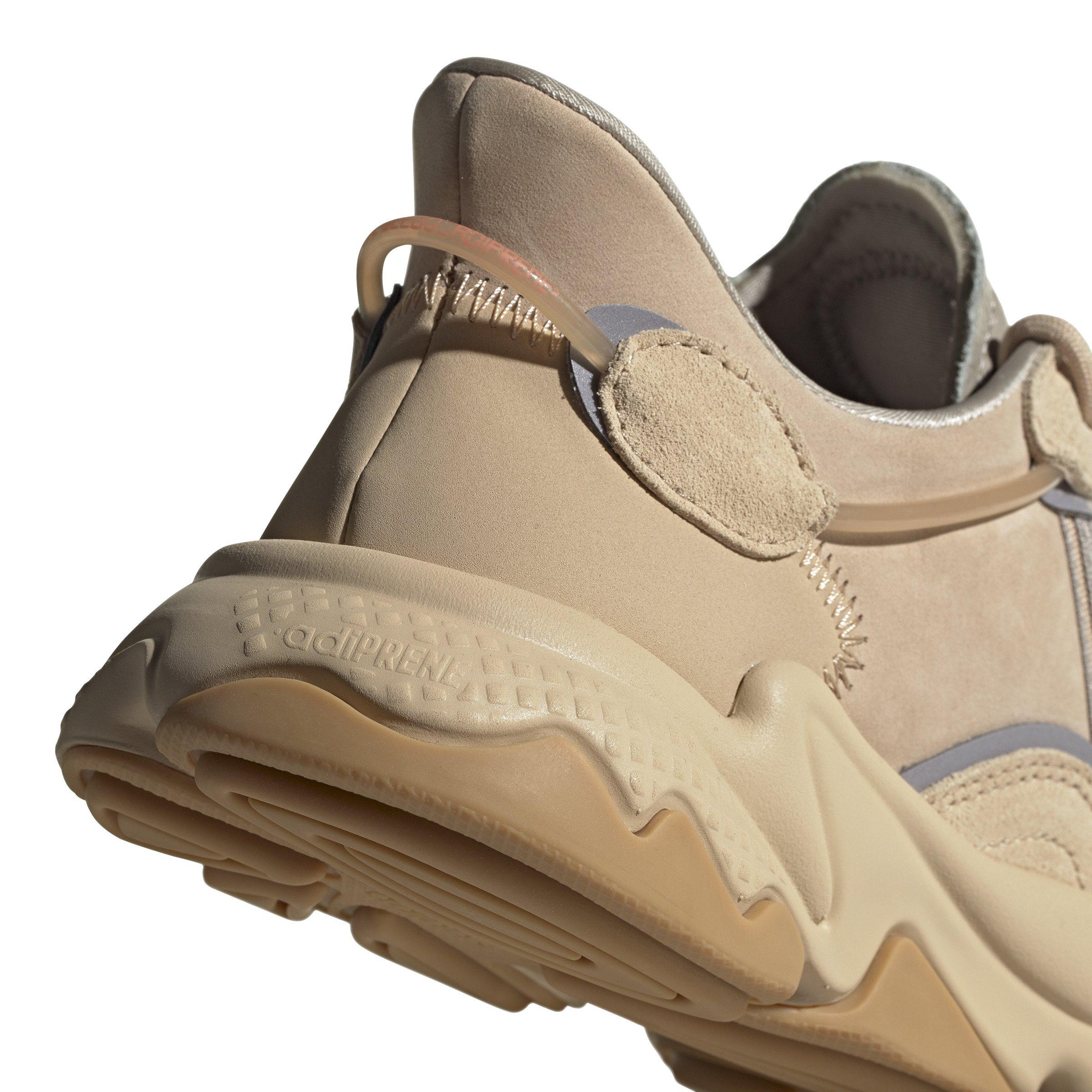 adidas Originals OZWEEGO "St Pale Nude/Light Brown/Solar Red" Men's Shoe - BEIGE Thumbnail View 9