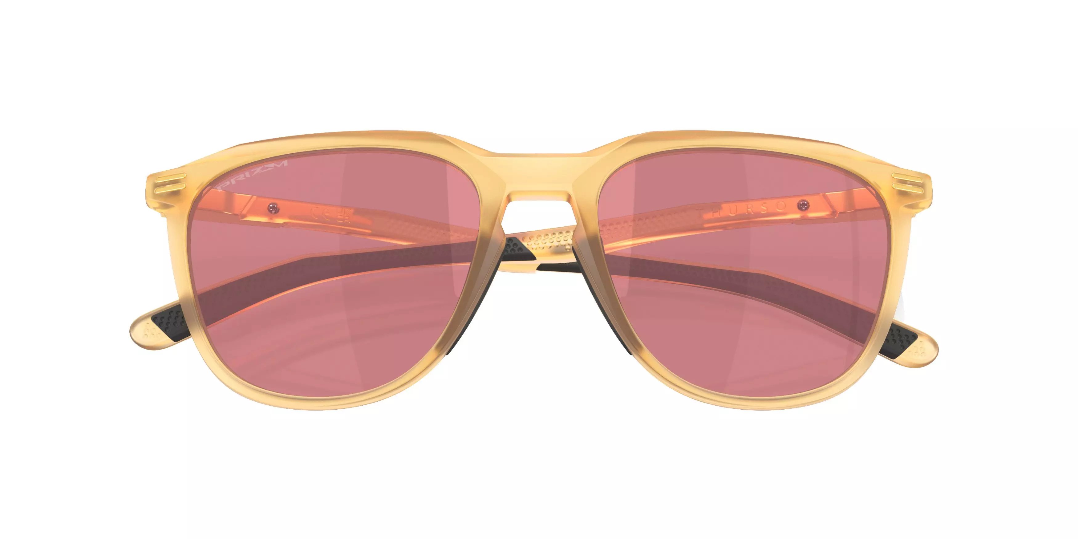 Oakley Thurso Prizm Dark Golf Sunglasses - Matte Grenache - RED