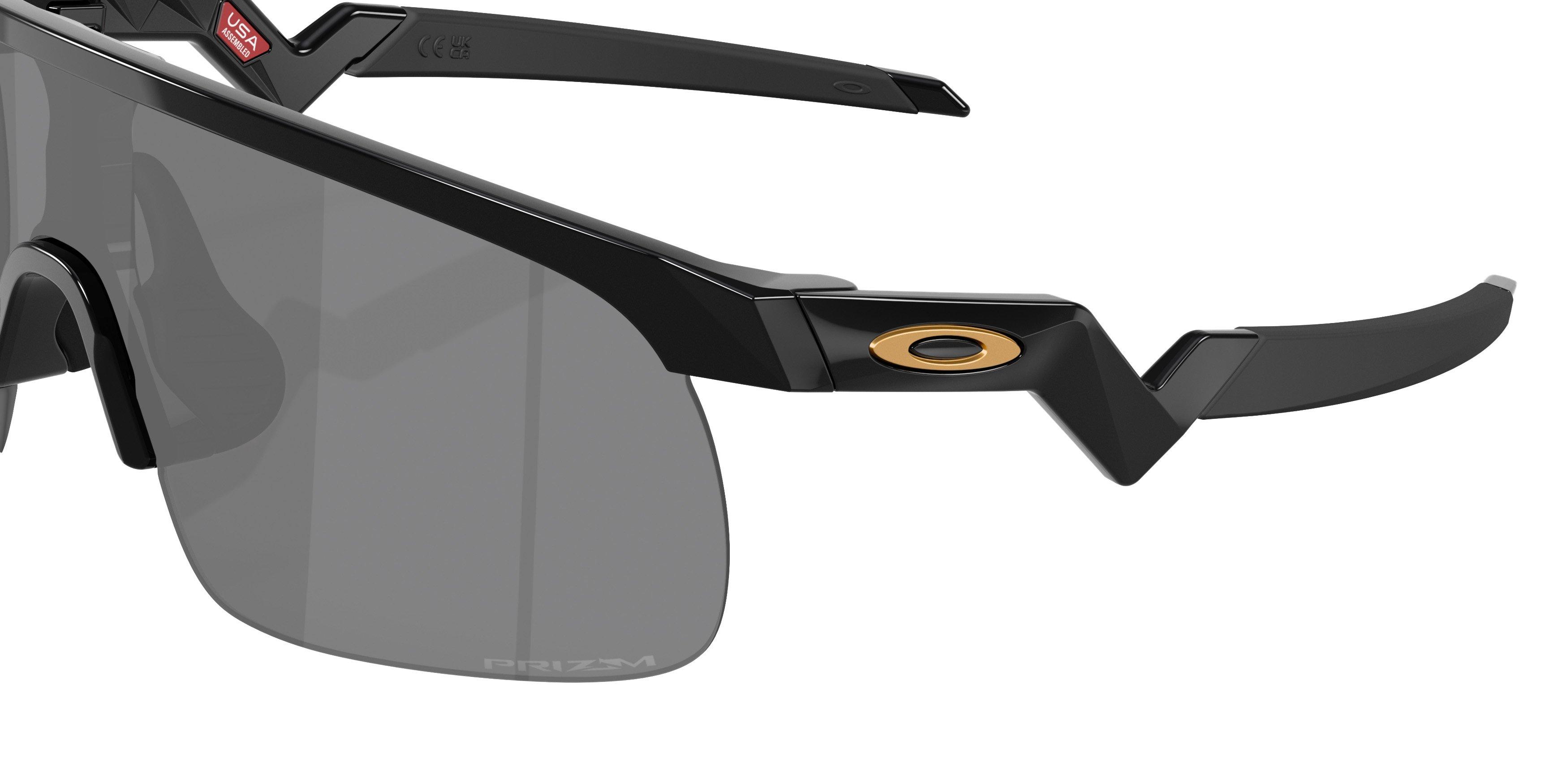 Oakley Resistor Sunglasses (Youth Fit) - Prizm Black Lenses and Black Frame