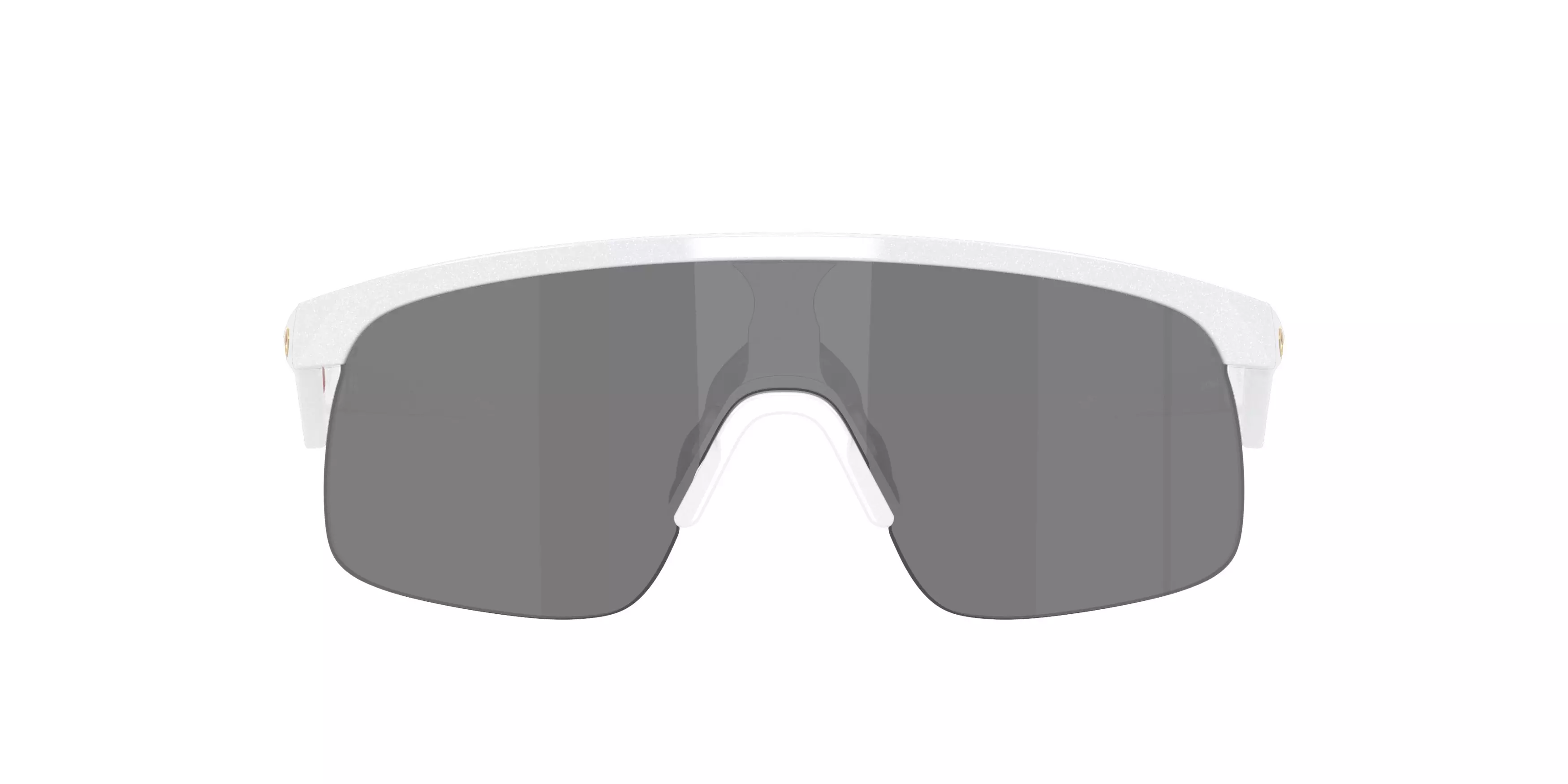 Oakley Youth Resistor Prizm Black Sunglasses - Pearl White - WHITE/GREY