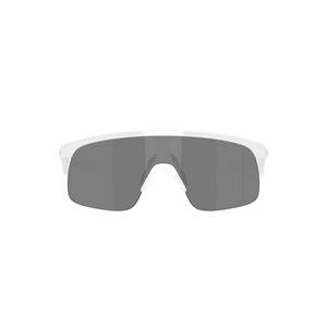 Oakley Youth Resistor Prizm Black Sunglasses - Pearl White