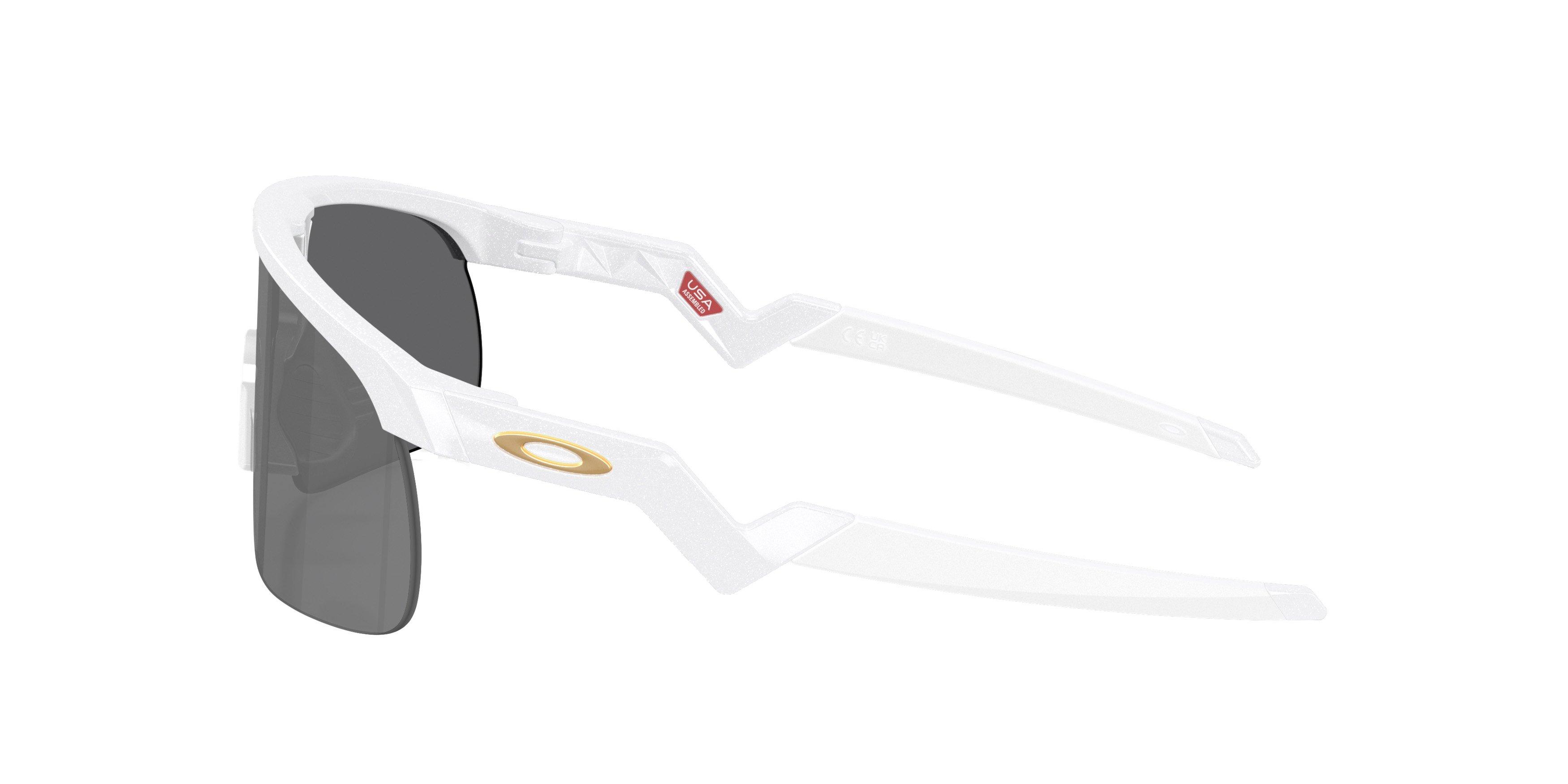 Oakley Resistor Sunglasses (Youth Fit) - Prizm Black Lenses and Pearl White Frame