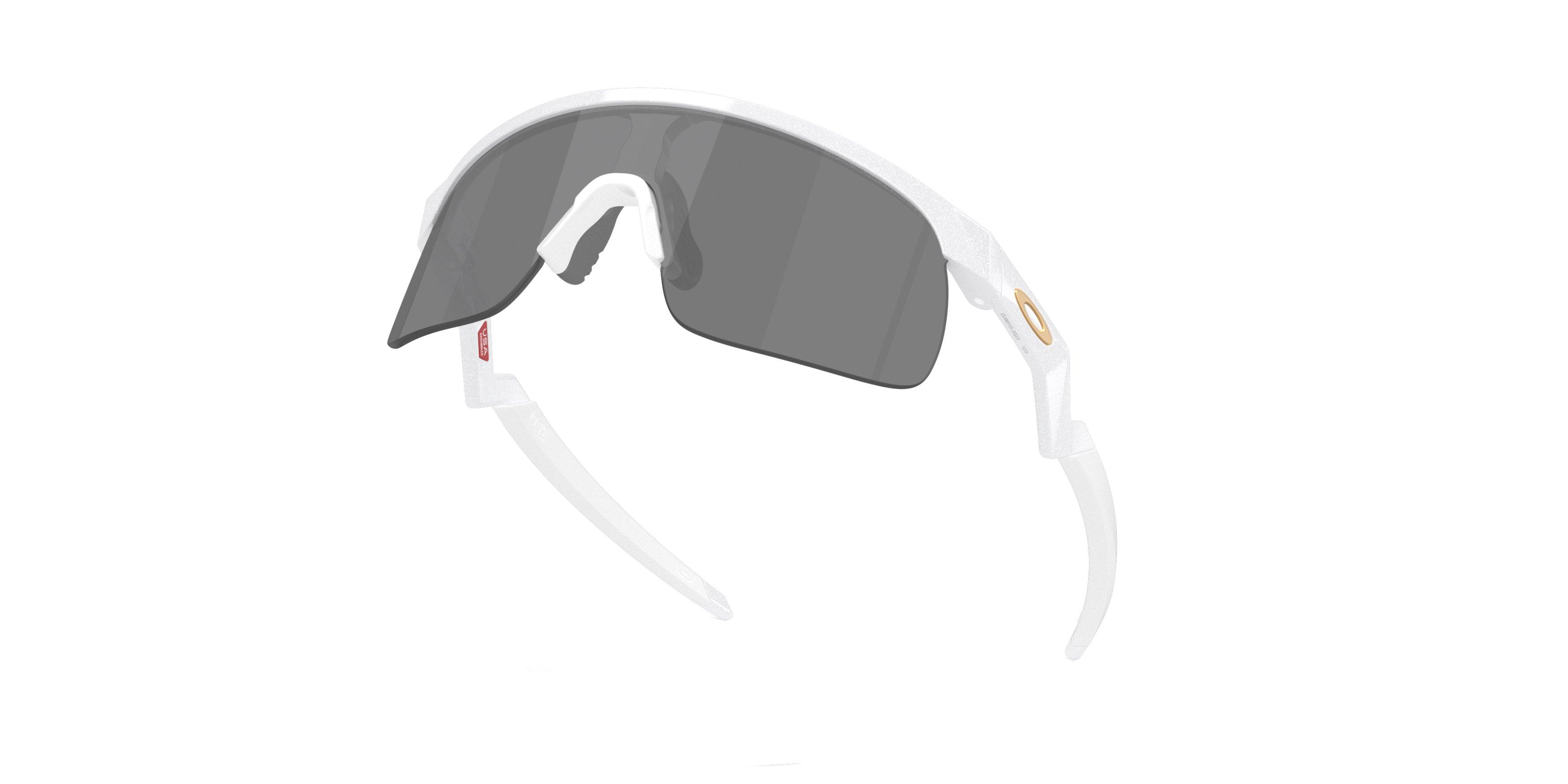 Oakley Resistor Sunglasses (Youth Fit) - Prizm Black Lenses and Pearl White Frame