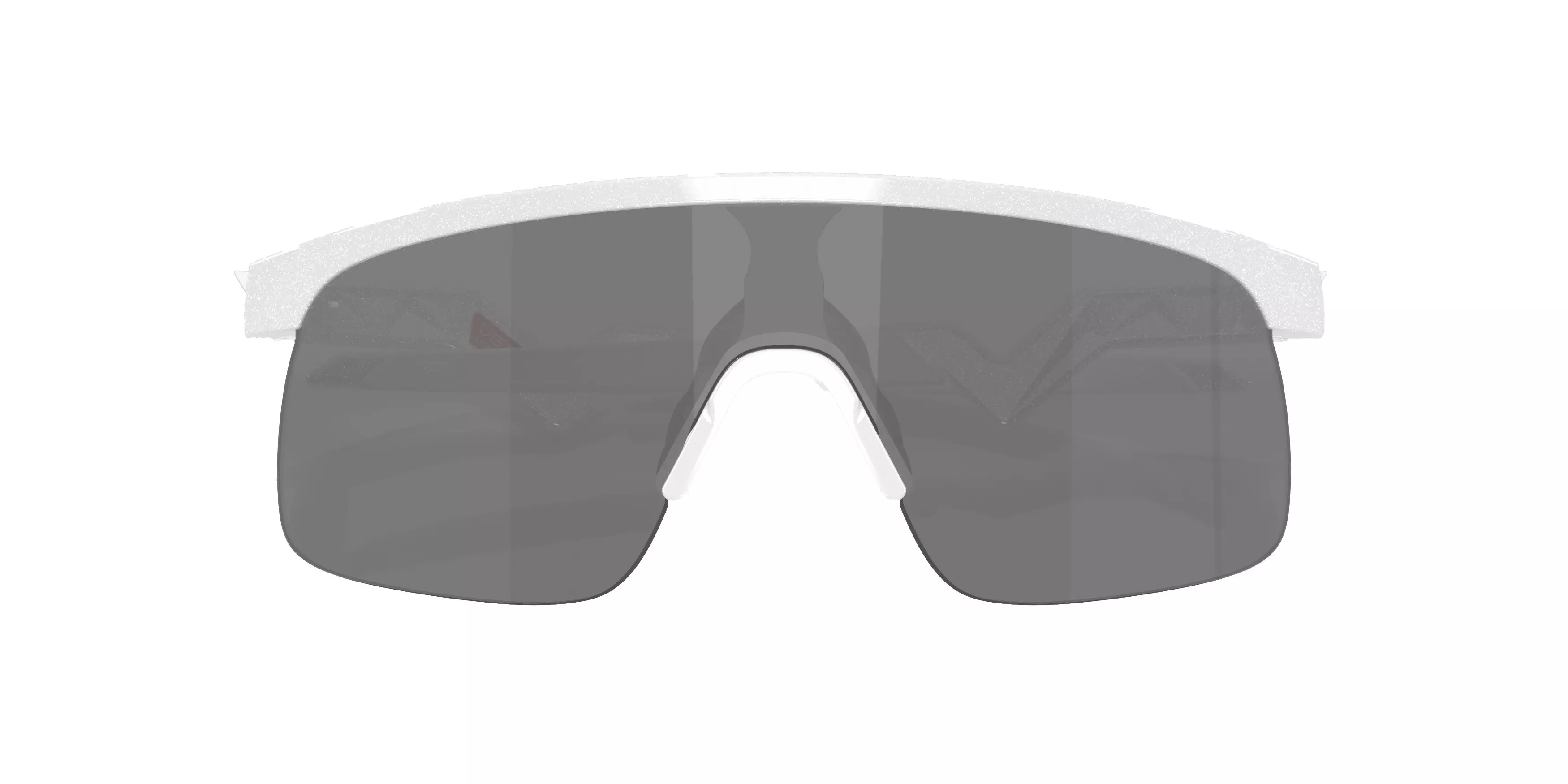 Oakley Youth Resistor Prizm Black Sunglasses - Pearl White - WHITE/GREY