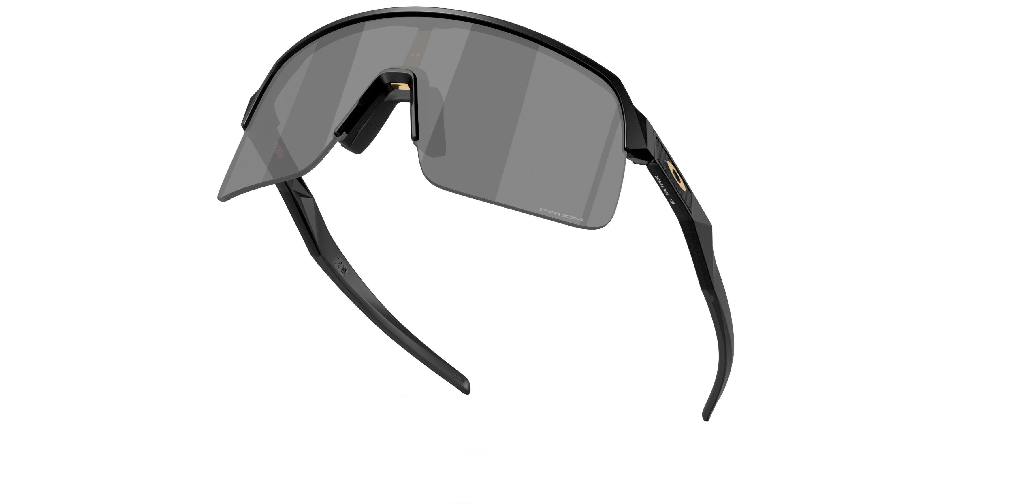 Oakley Sutro Lite Prizm Black Sunglasses - Matte Black - BLACK/GREY Thumbnail View 5