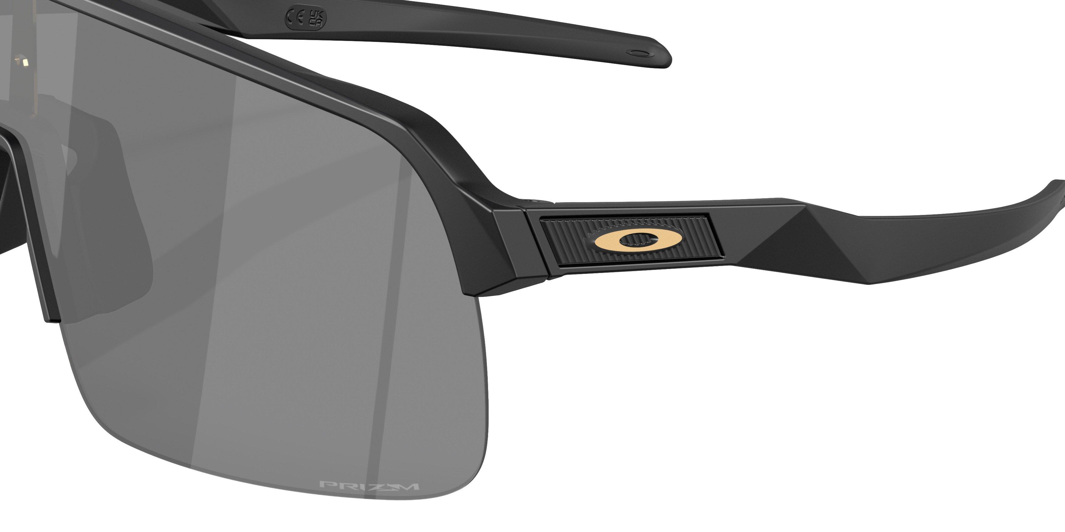 Oakley Sutro Lite Prizm Black Sunglasses - Matte Black - BLACK/GREY Thumbnail View 6