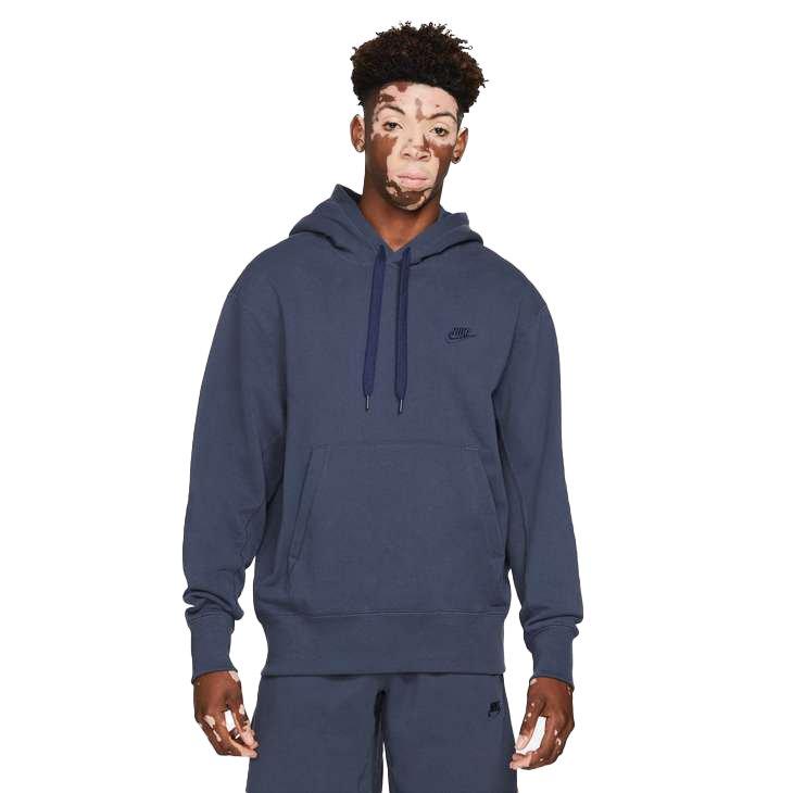 Nike Men's Sportswear Club Fleece Pullover Hoodie-Pink - Hibbett