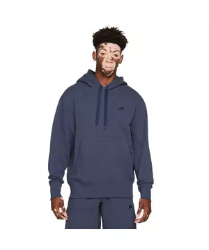 Nike Men's Sportswear Fleece Blue Pullover Hoodie