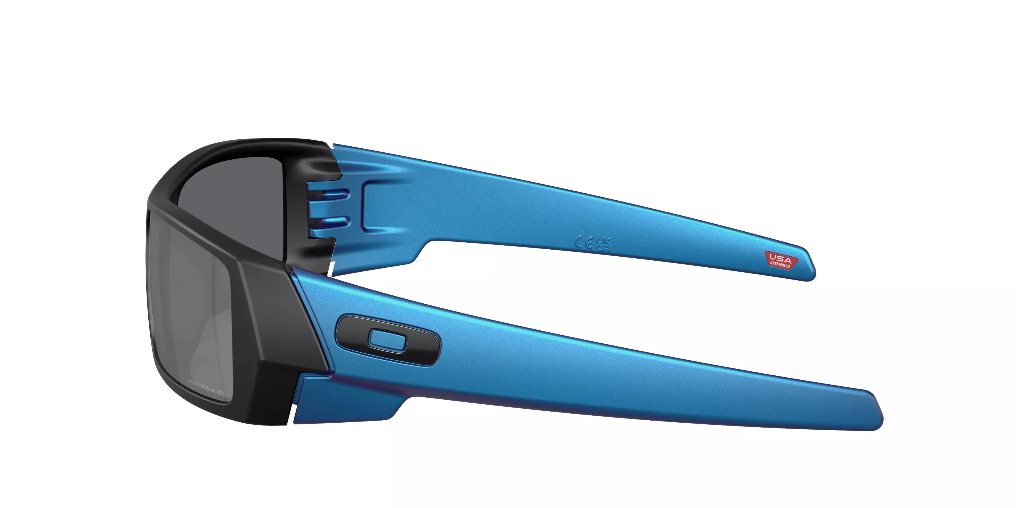 Oakley Gascan Prizm Black Polar Sunglasses - Matte Black - BLACK/GREY