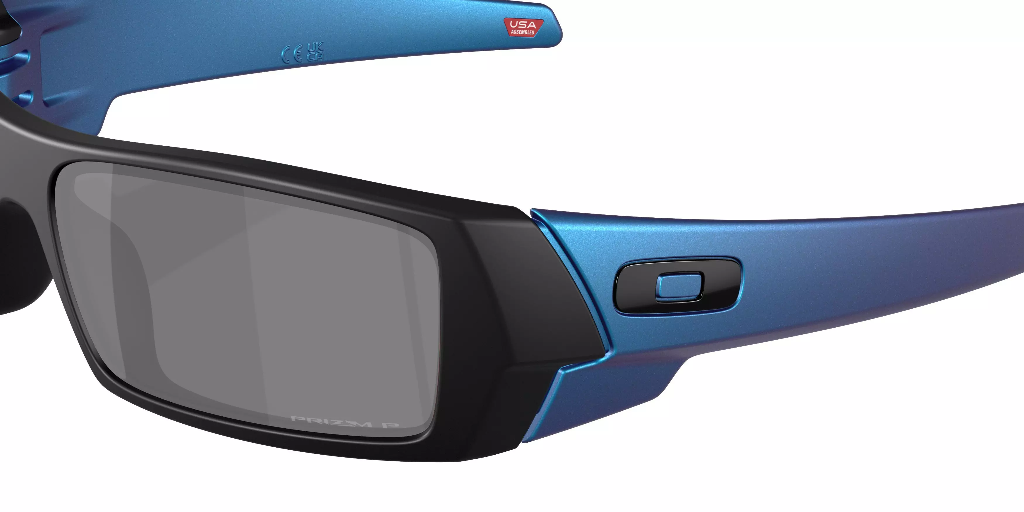 Oakley Gascan Prizm Black Polar Sunglasses - Matte Black - BLACK/GREY