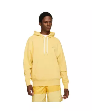 Nike Men's Sportswear Fleece Pullover Yellow Hoodie