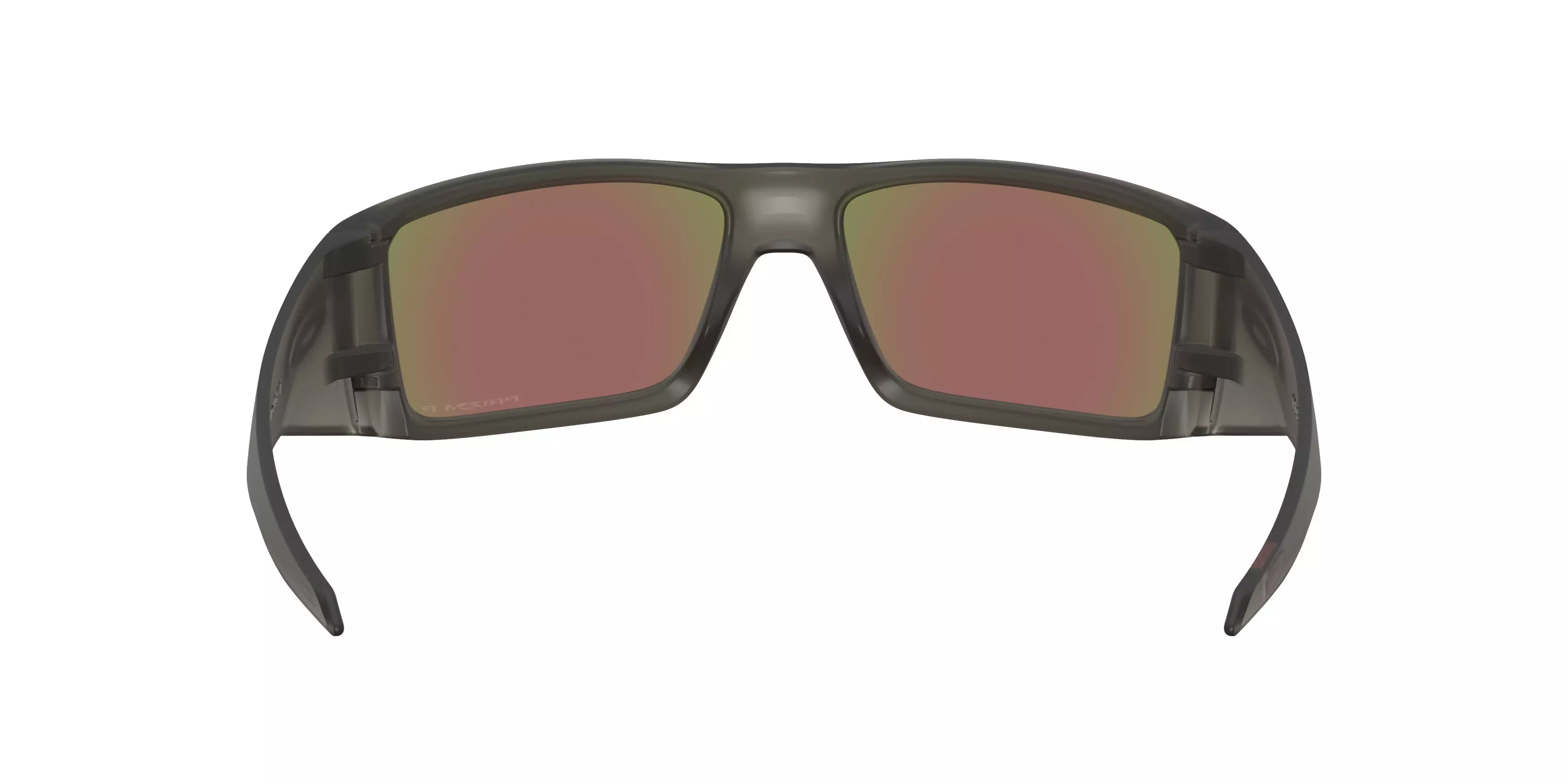 Oakley Heliostat Prizm Sapphire Polar Sunglasses - Matte Grey Smoke - GREY/BLUE