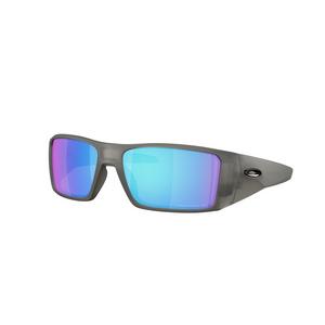 Oakley Heliostat Prizm Sapphire Polar Sunglasses - Matte Grey Smoke