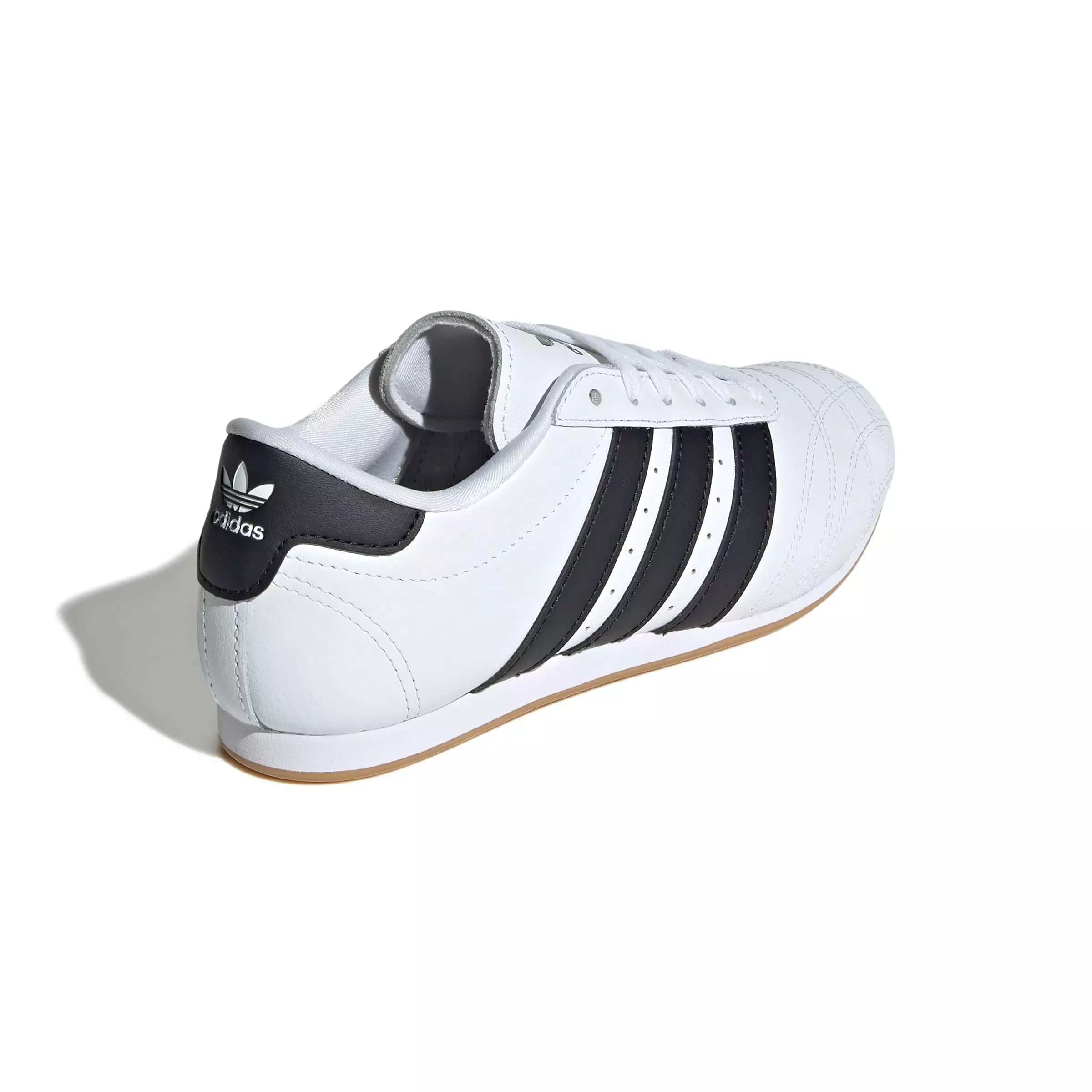 adidas Originals Taekwondo Lace "Ftwr White/Core Black/Gum 3" Grade School Girls' Shoe - WHITE/BLACK/GUM