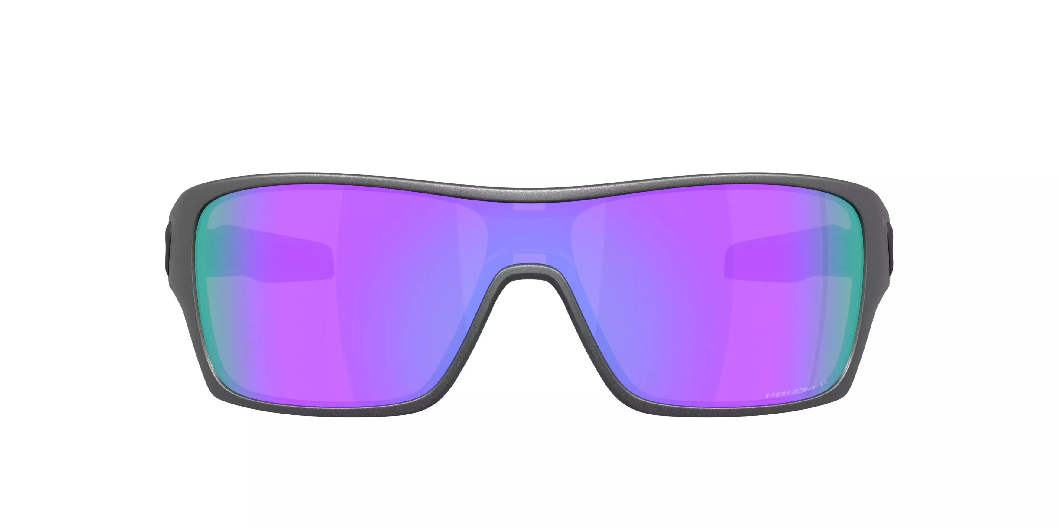 Oakley Turbine Rotor Prizm Violet Polar Sunglasses - Matte Steel - GREY/PURPLE