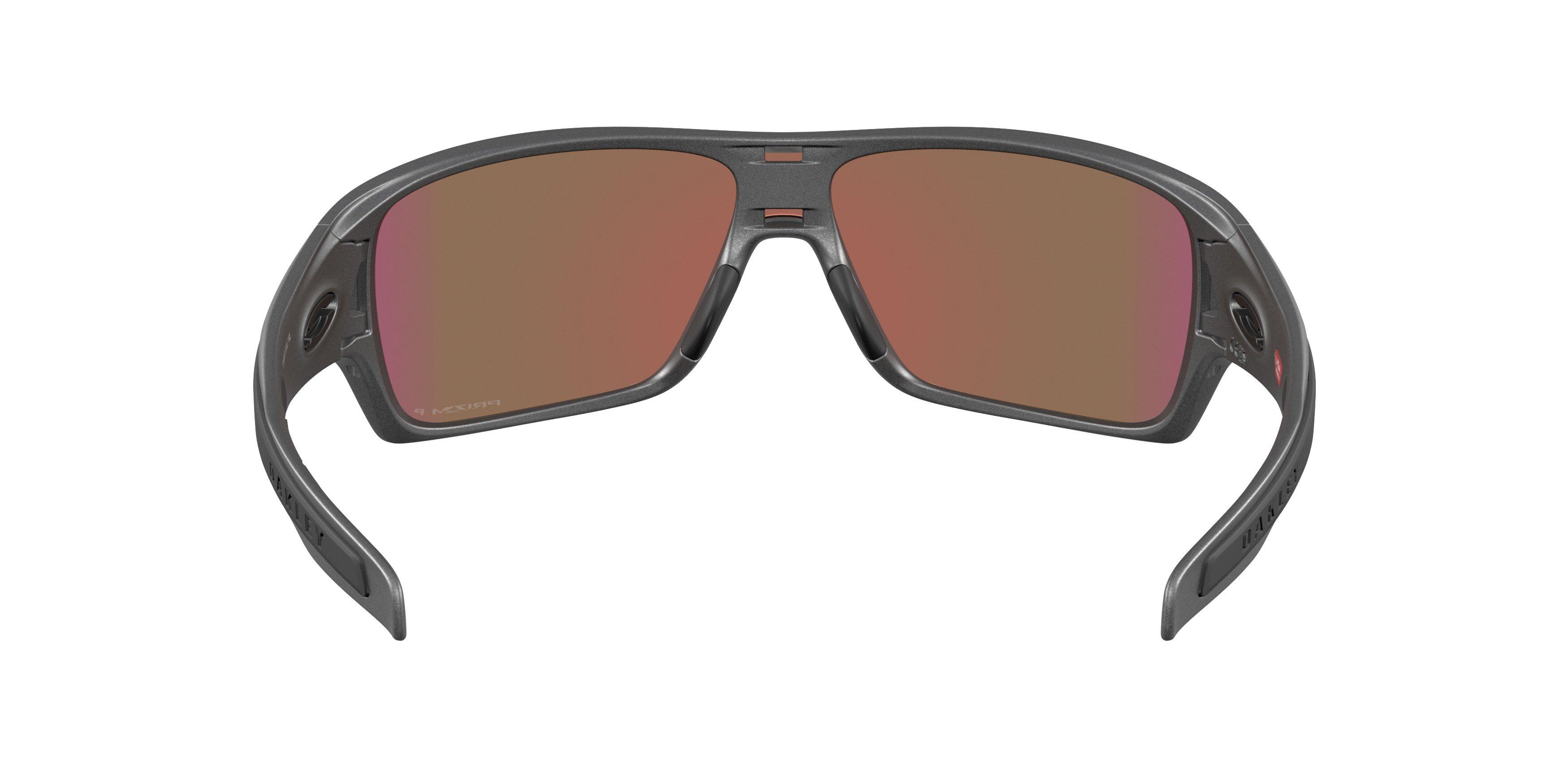 Oakley Turbine Rotor Prizm Violet Polar Sunglasses - Matte Steel - GREY/PURPLE Thumbnail View 3