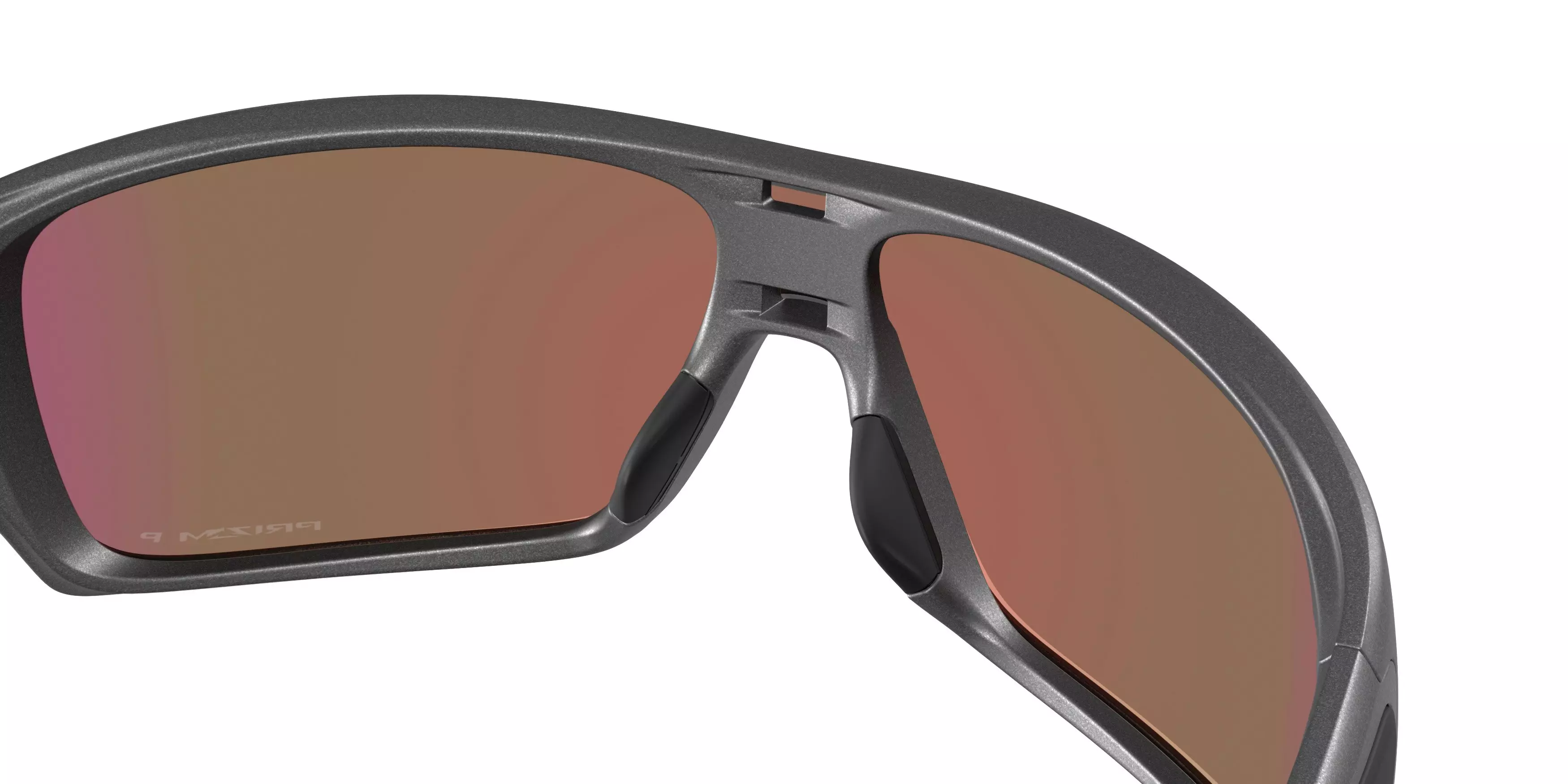 Oakley Turbine Rotor Prizm Violet Polar Sunglasses - Matte Steel - GREY/PURPLE