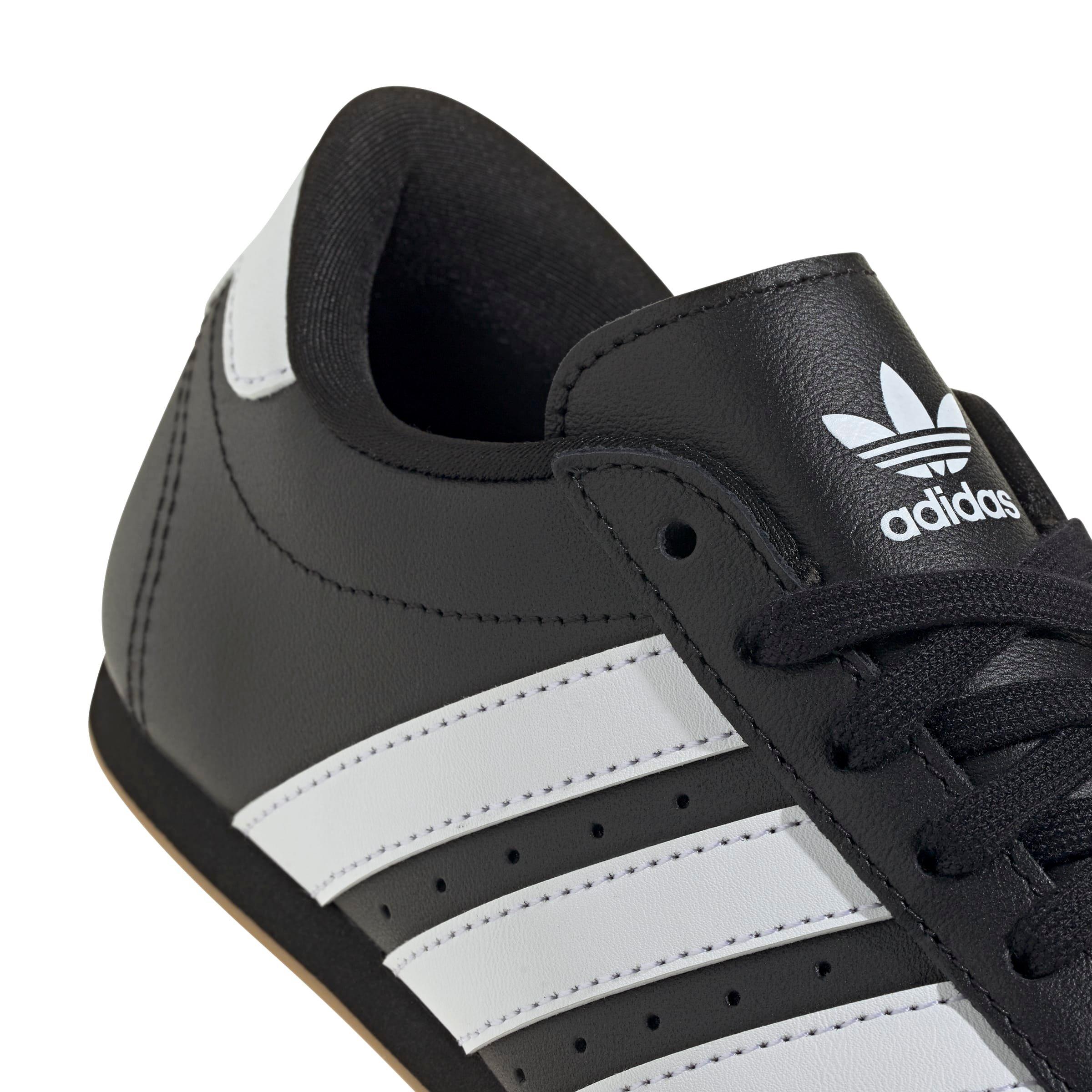 adidas Originals Taekwondo Lace Grade School Girls' "Core Black/Ftwr White/Gum 3" Shoe