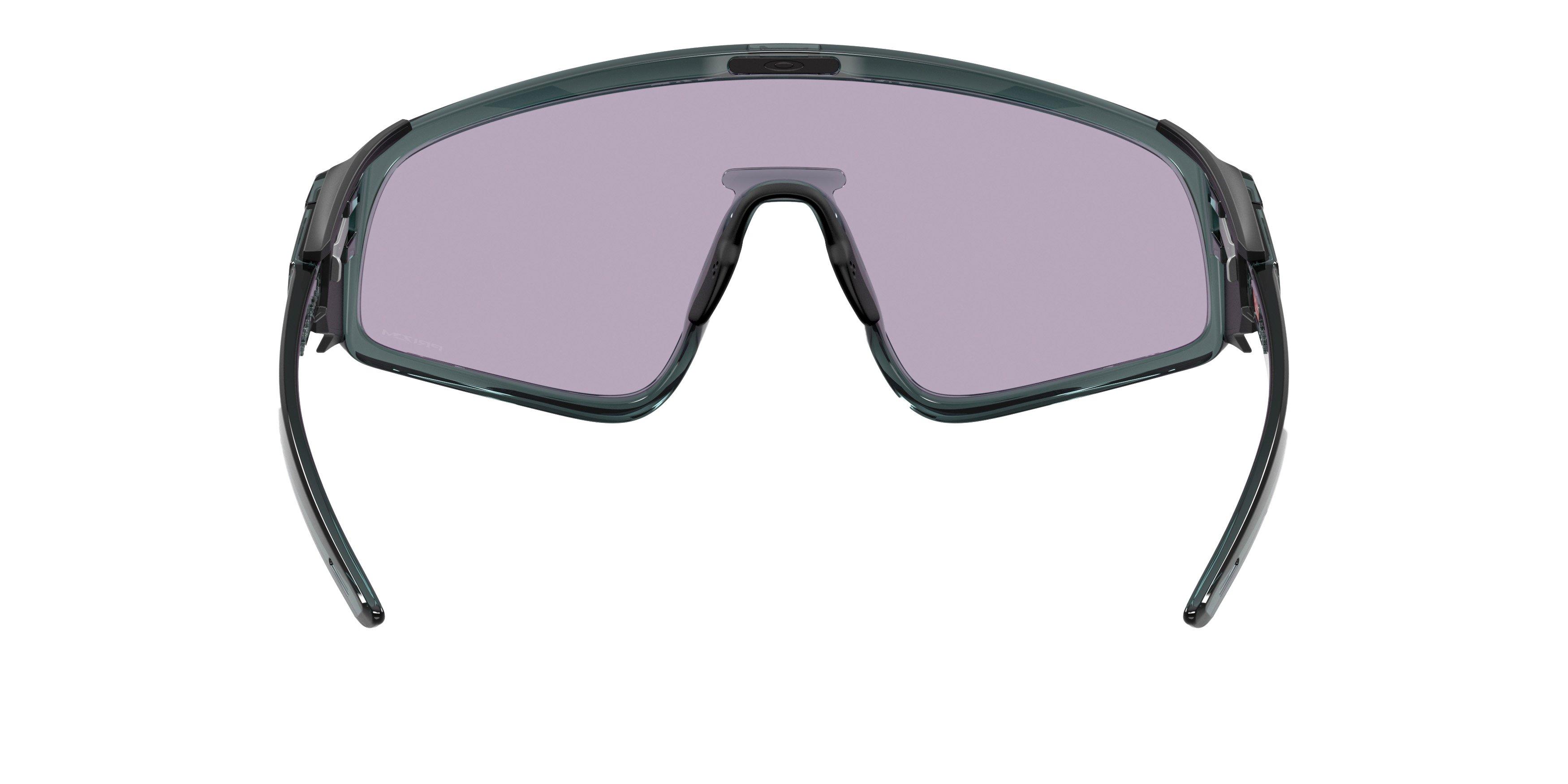 Oakley Latch Panel Prizm Slate Sunglasses - Crystal Black - BLACK/GREY Thumbnail View 3