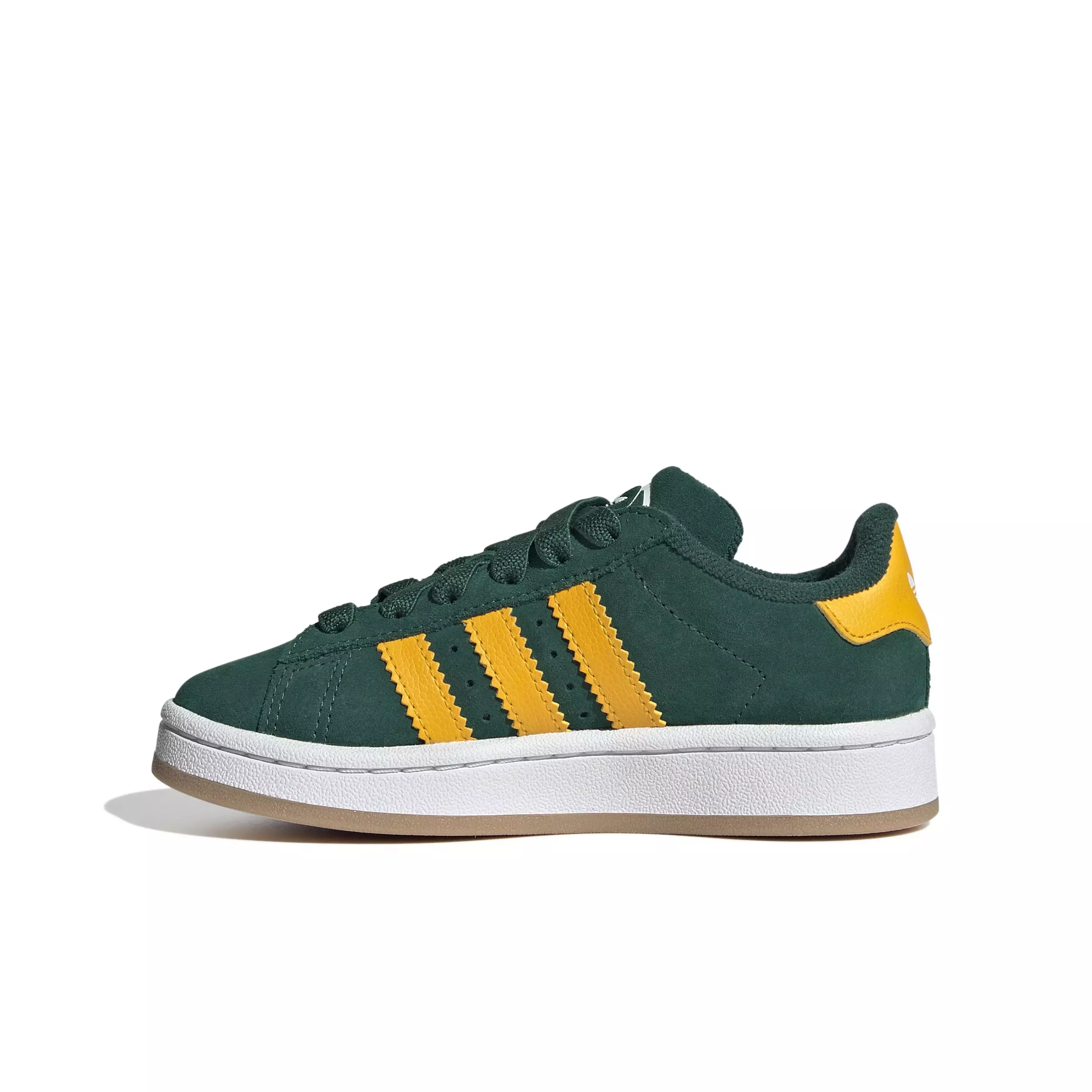 adidas Originals Campus 00s Comfort Closure "Collegiate Green/Yellow/White" Preschool Boys' Shoe - GREEN/YELLOW/WHITE